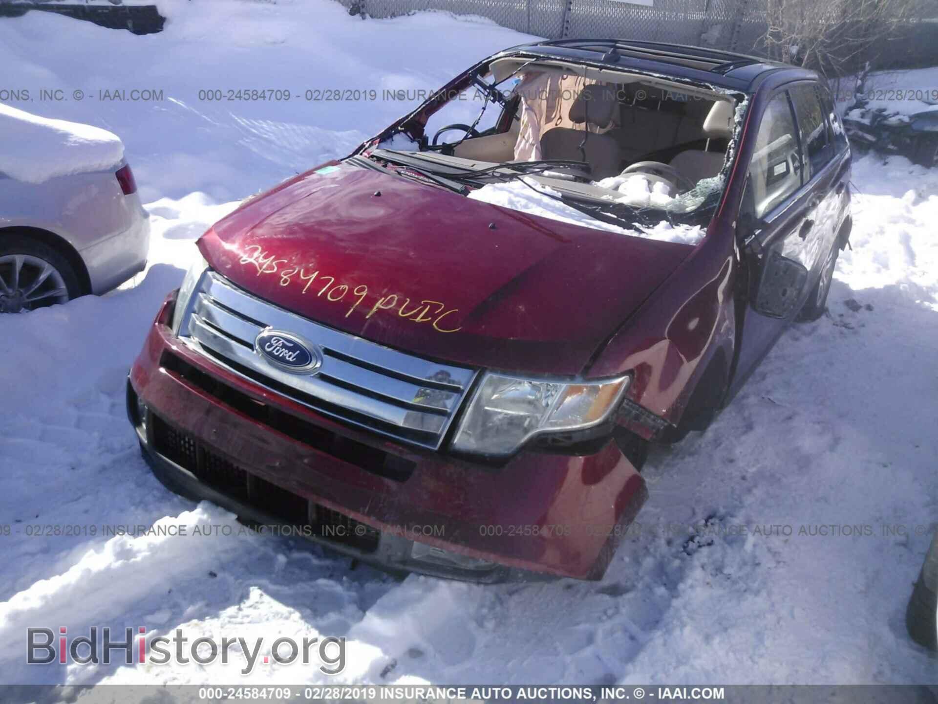 2007 FORD EDGE - VIN: 2FMDK49C17BA76735 - Фото 2