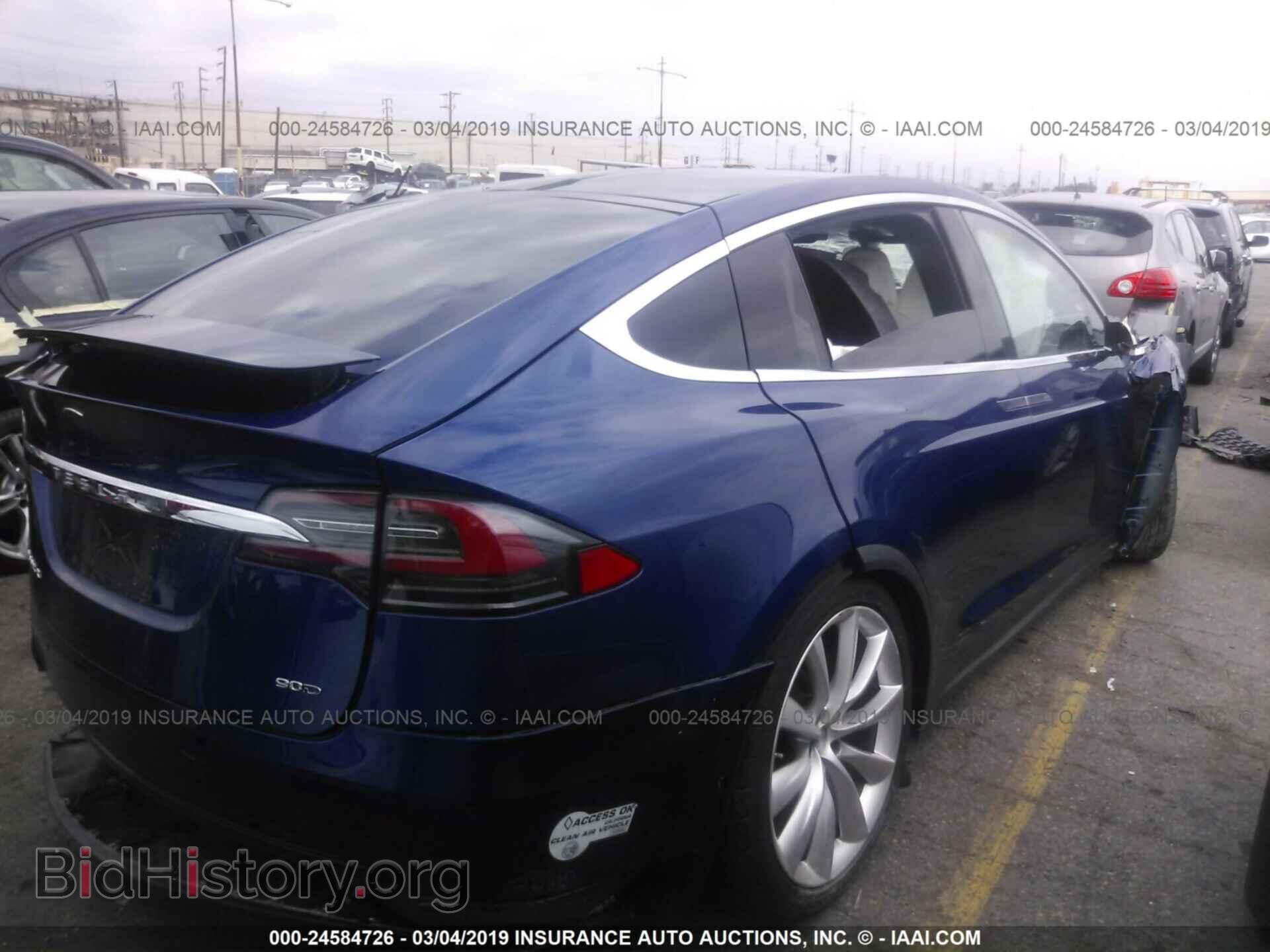 2016 TESLA MODEL X - VIN: 5YJXCAE26GF007942 - Фото 4