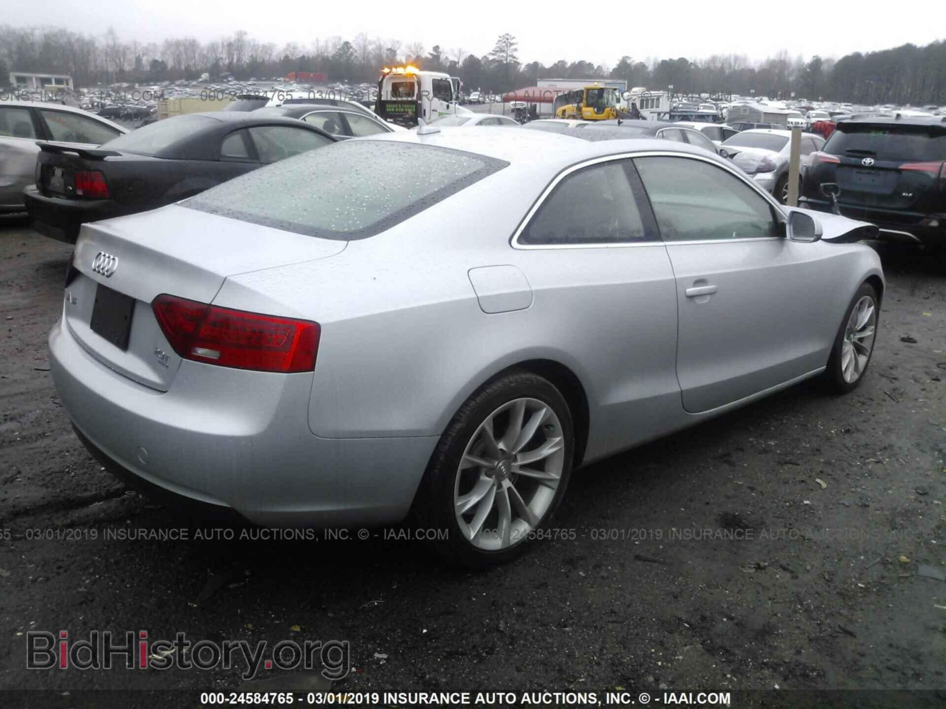 2013 AUDI A5 - VIN: WAUCFAFR1DA035067 - Фото 4