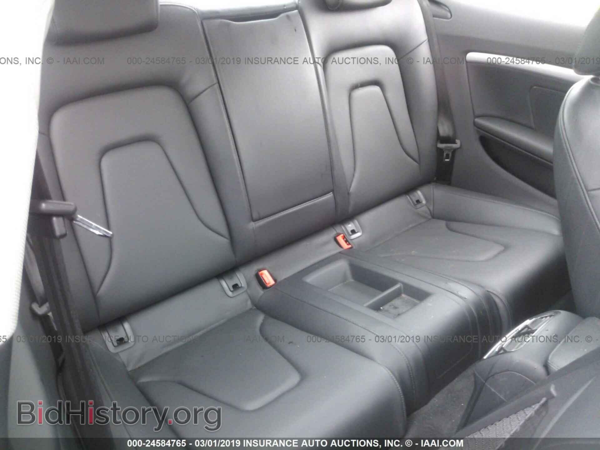 2013 AUDI A5 - VIN: WAUCFAFR1DA035067 - Фото 8