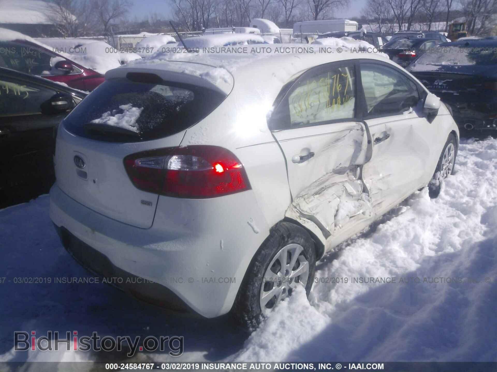 2014 KIA RIO - VIN: KNADM5A32E6333684 - Фото 4