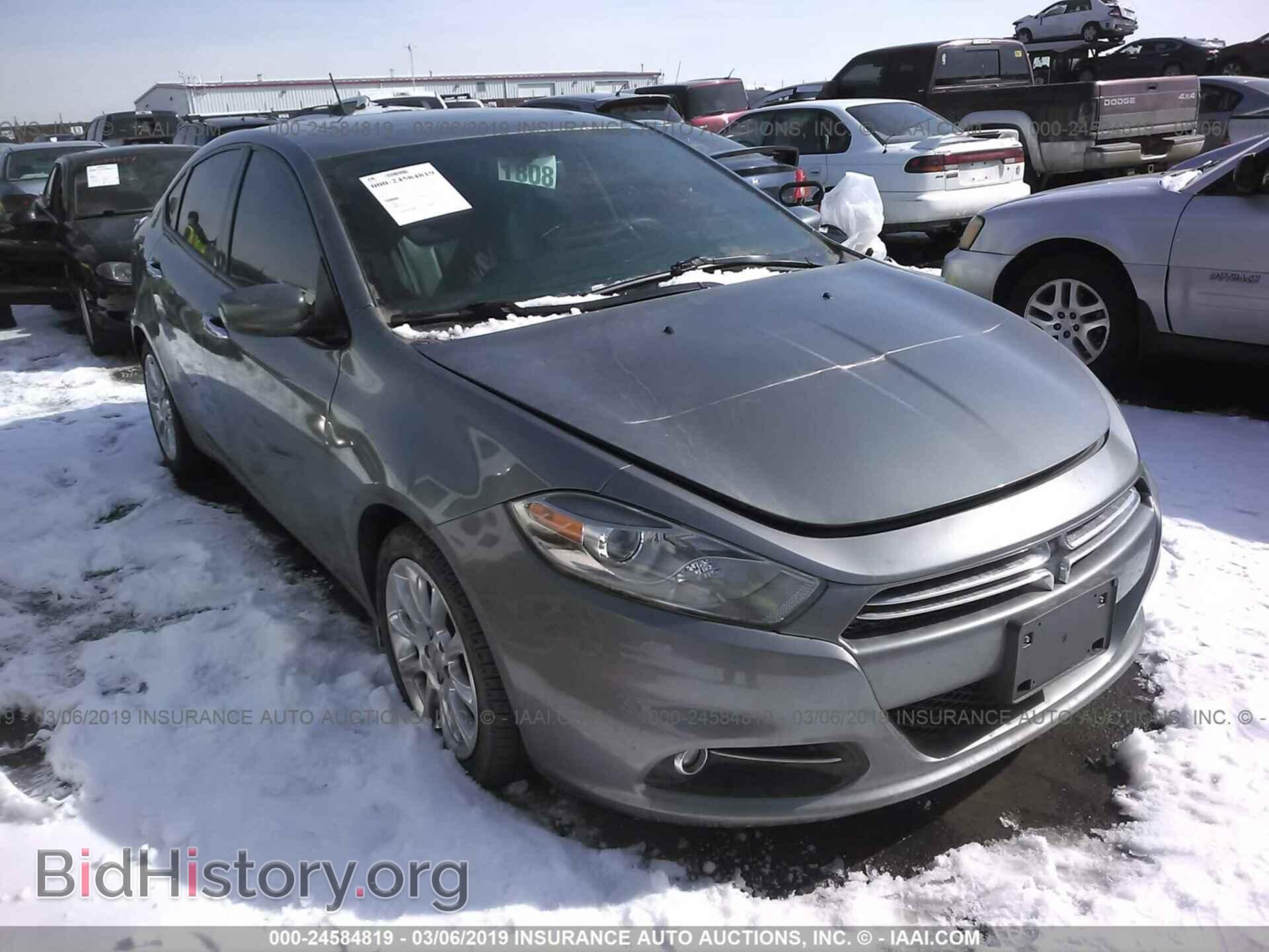 Photo 1C3CDFCH7DD133976 - DODGE DART 2013