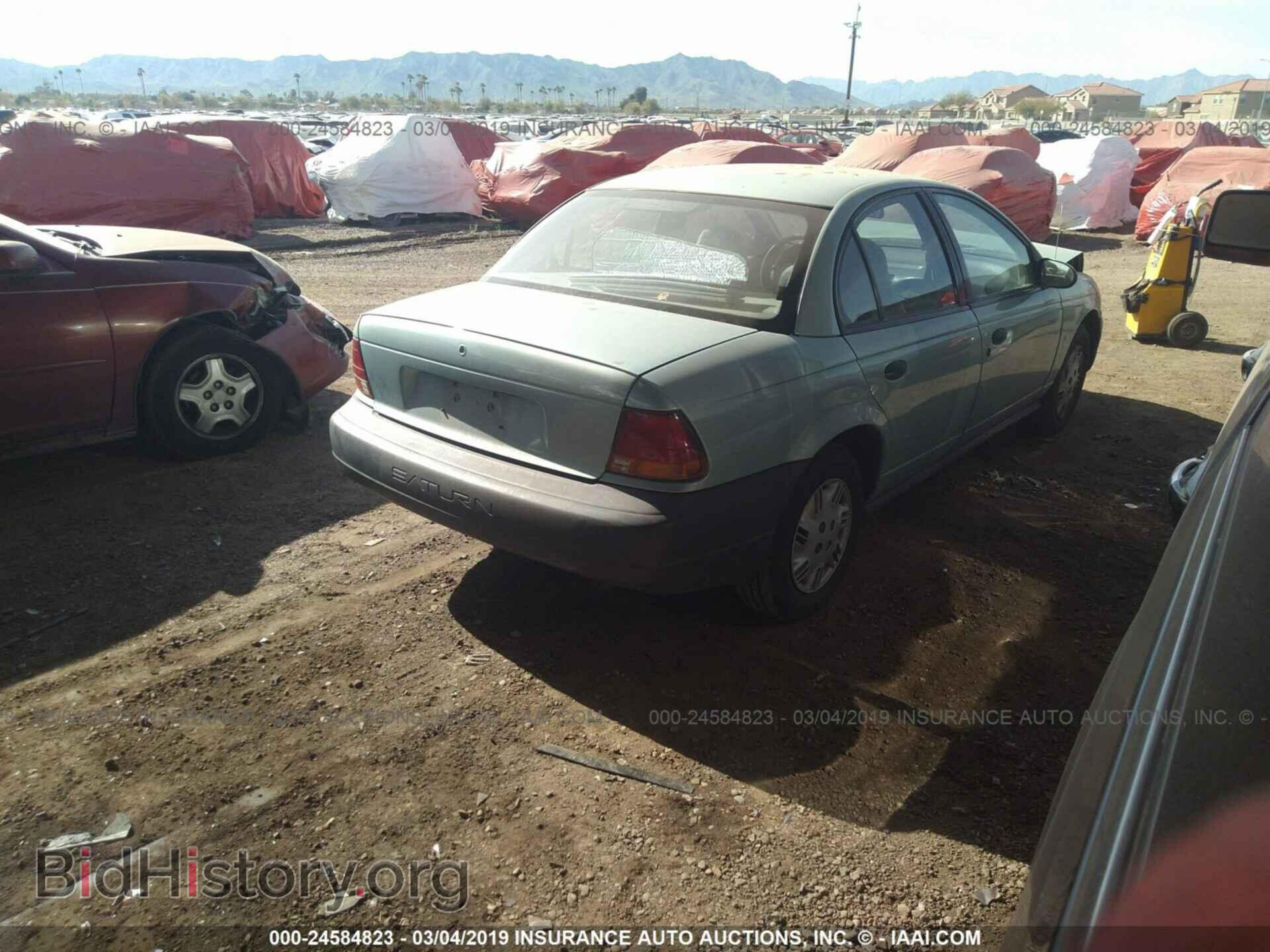 1997 SATURN SL1 - VIN: 1G8ZH5285VZ280771 - Фото 4