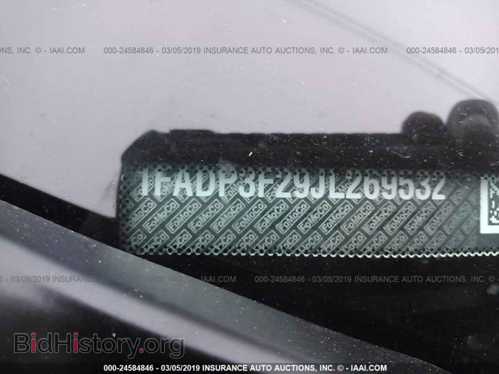 2018 FORD FOCUS - VIN: 1FADP3F29JL269532 - Фото 9