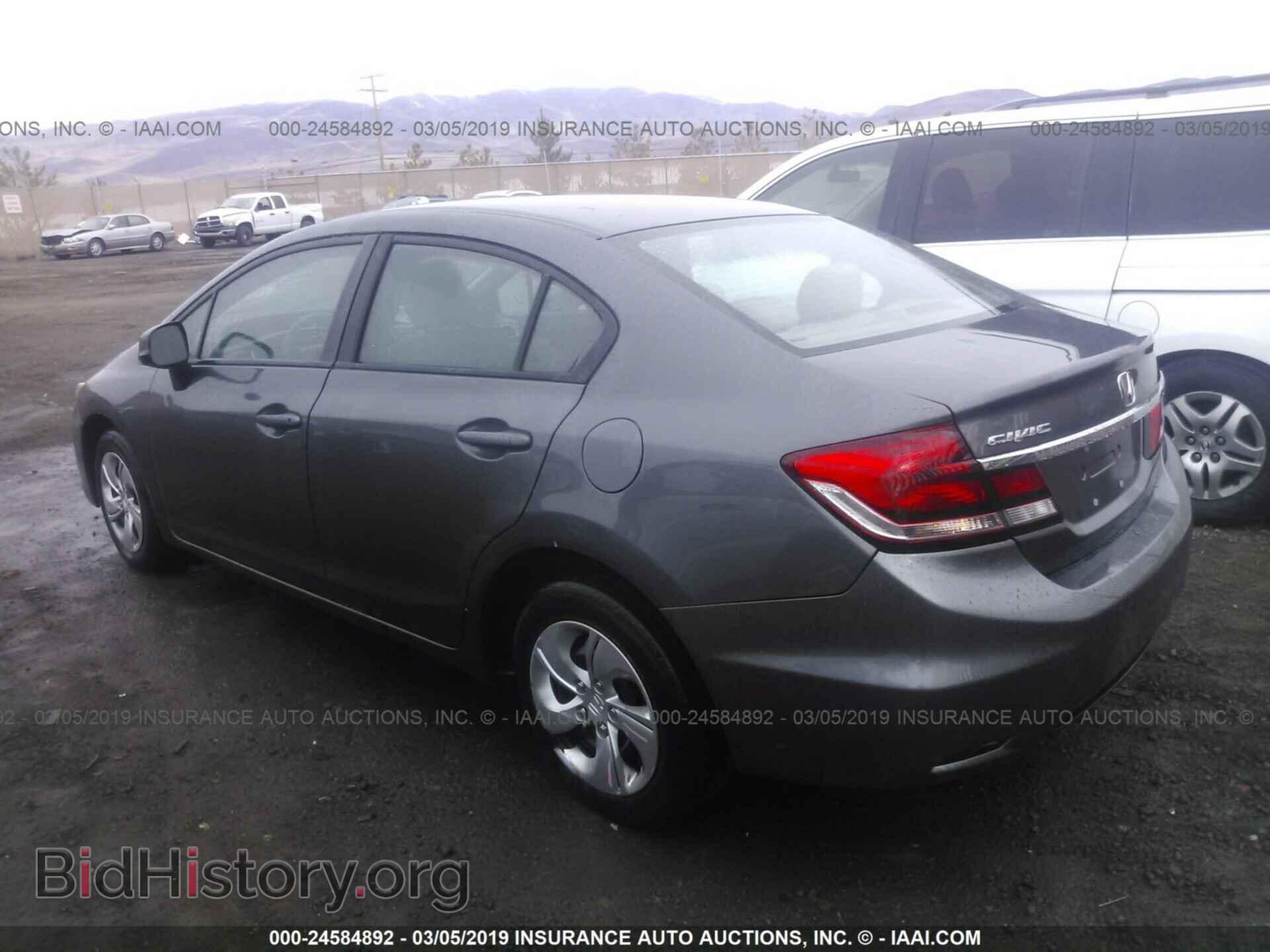 2013 HONDA CIVIC - VIN: 2HGFB2F59DH602398 - Фото 3