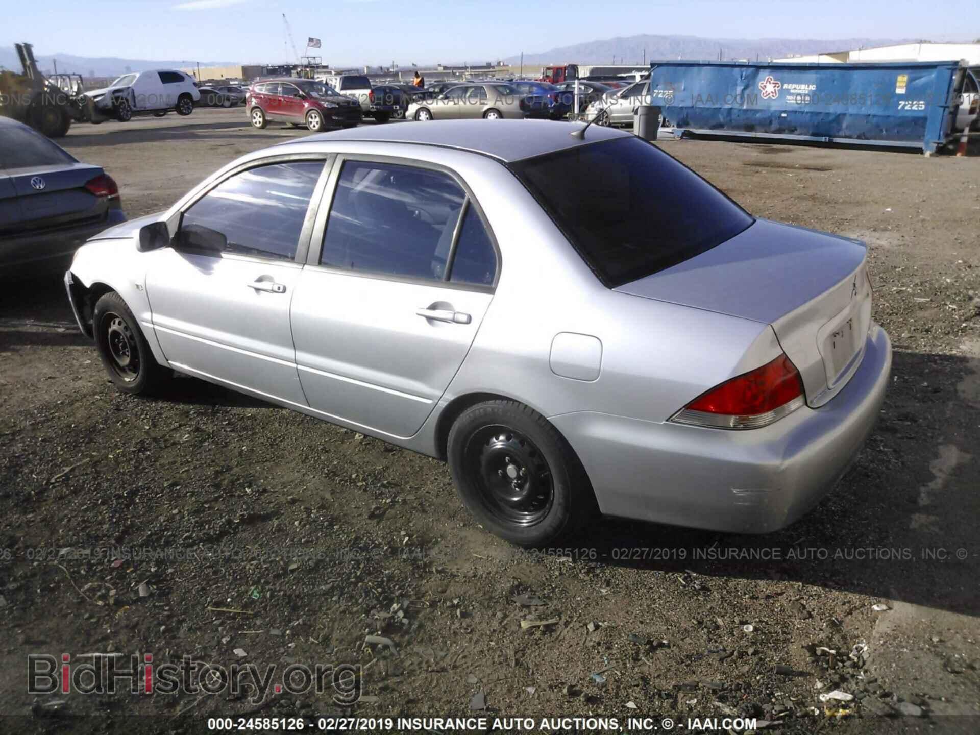 2005 MITSUBISHI LANCER - VIN: JA3AJ26E25U007742 - Фото 3