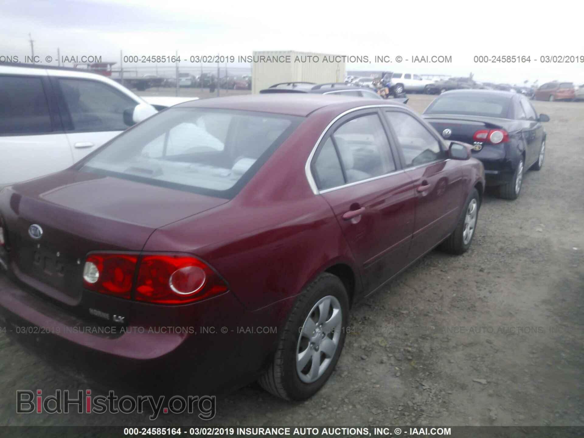 2007 KIA OPTIMA - VIN: KNAGE123775153482 - Фото 4