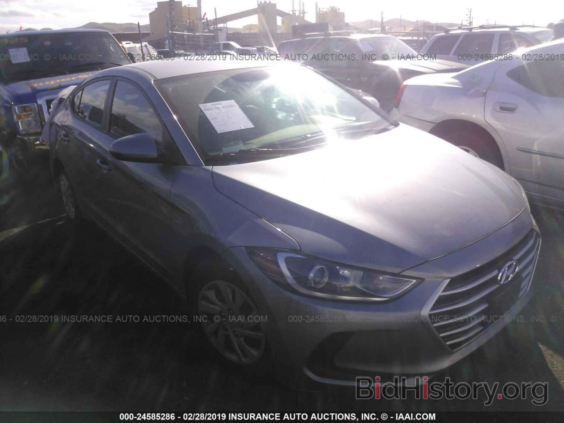 Photo 5NPD74LF7HH153042 - HYUNDAI ELANTRA 2017