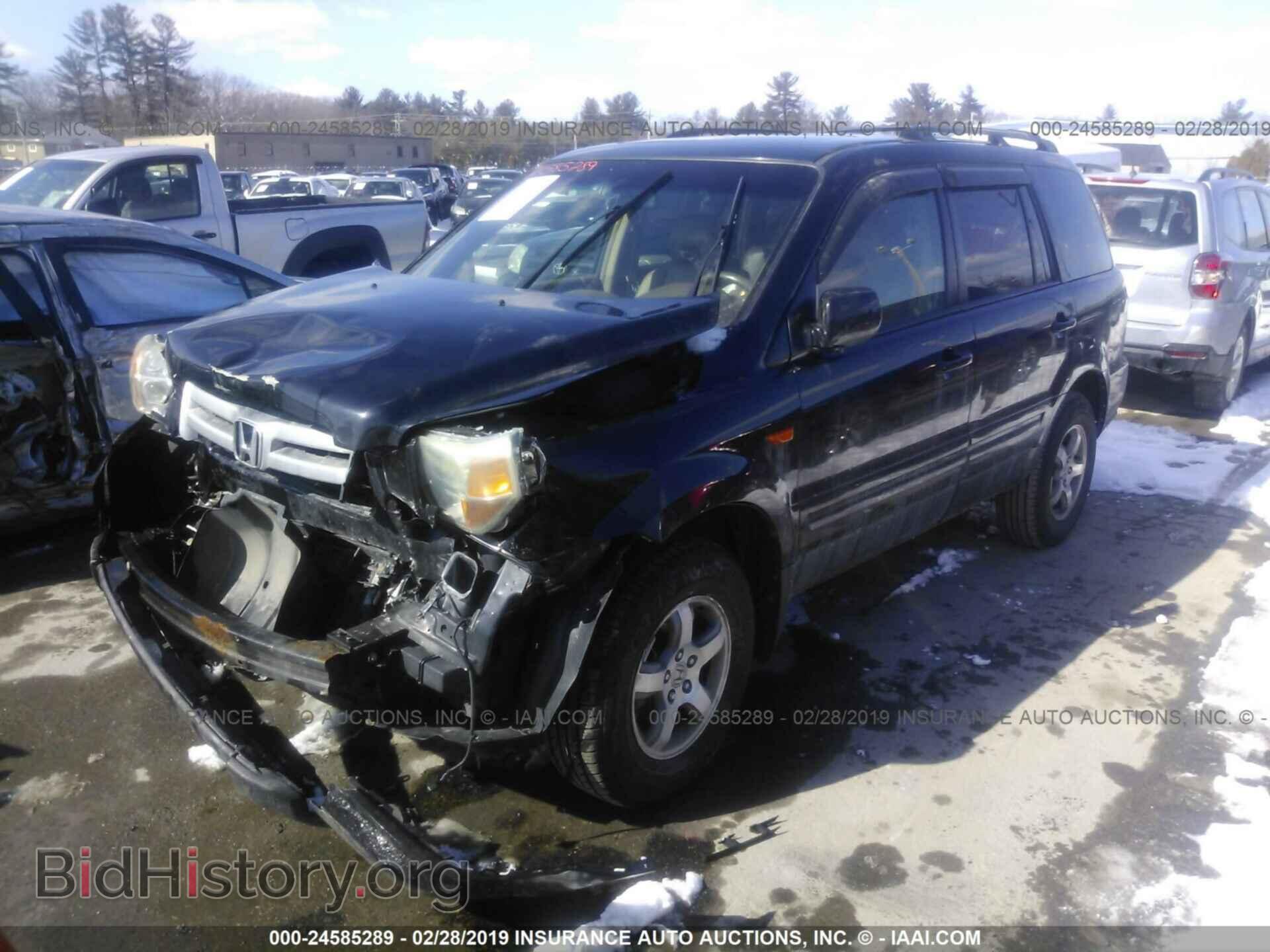 2006 HONDA PILOT - VIN: 2HKYF18776H563454 - Фото 2