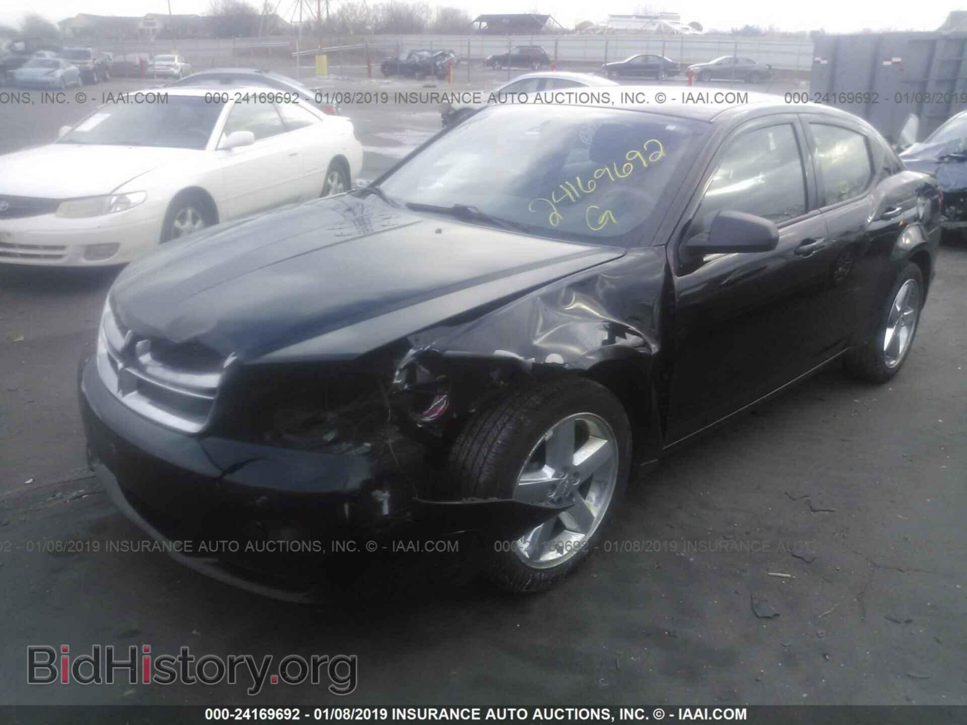 2013 DODGE AVENGER - VIN: 1C3CDZAB0DN567893 - Фото 2