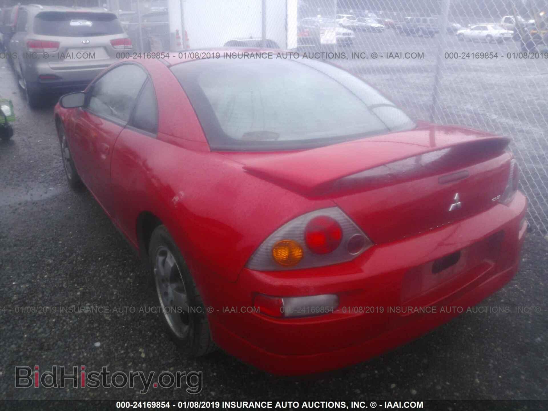 2003 MITSUBISHI ECLIPSE - VIN: 4A3AC44G03E139804 - Фото 3