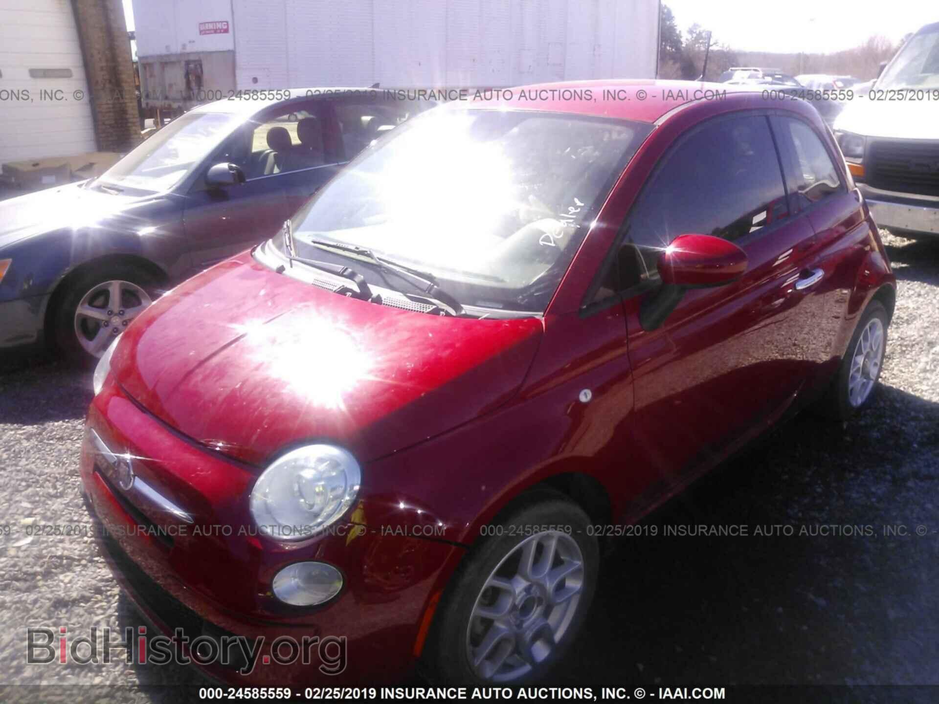 2015 FIAT 500 - VIN: 3C3CFFARXFT579719 - Фото 2