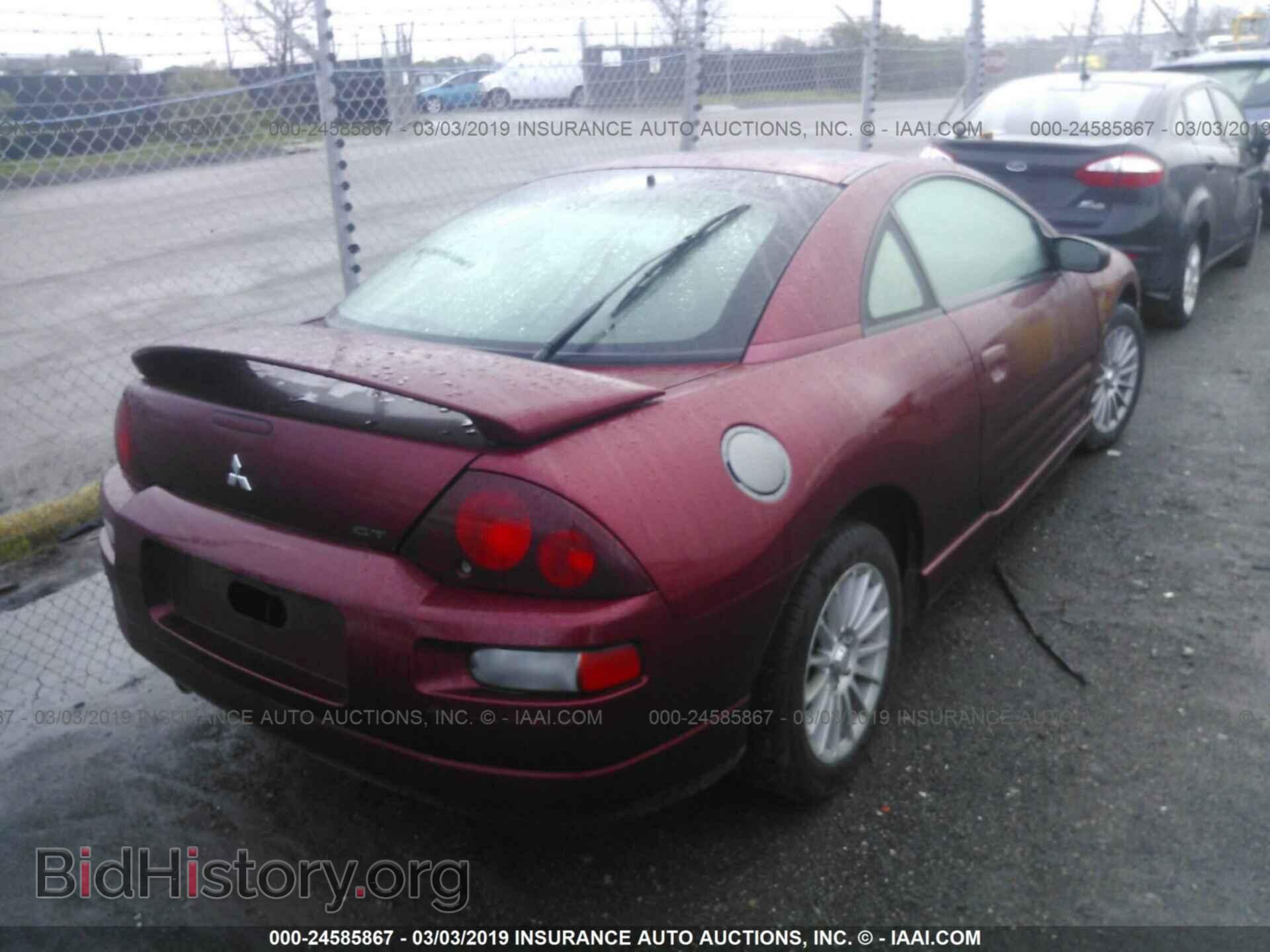 2002 MITSUBISHI ECLIPSE - VIN: 4A3AC54HX2E072769 - Фото 4