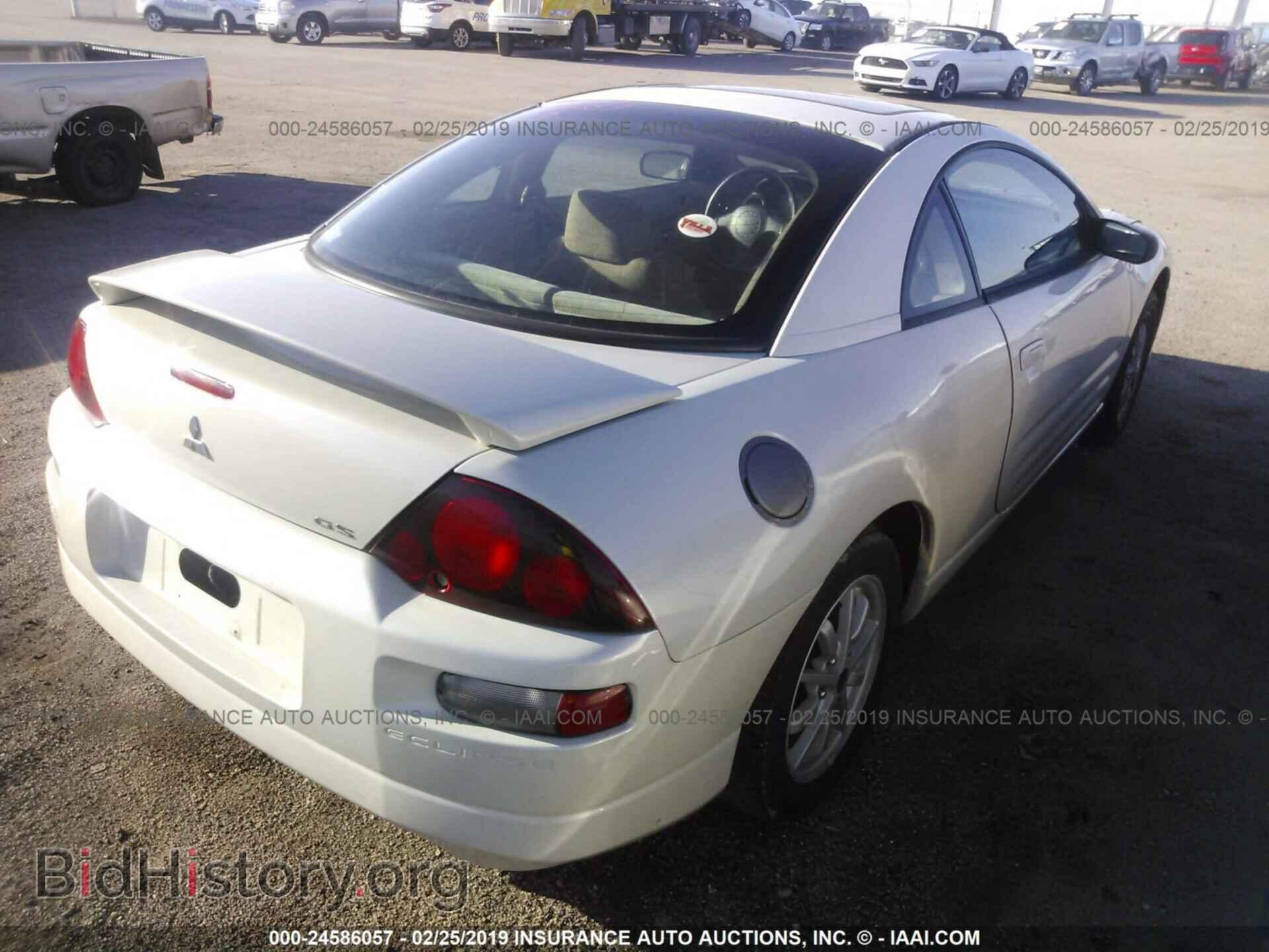 2002 MITSUBISHI ECLIPSE - VIN: 4A3AC44G32E065213 - Фото 4