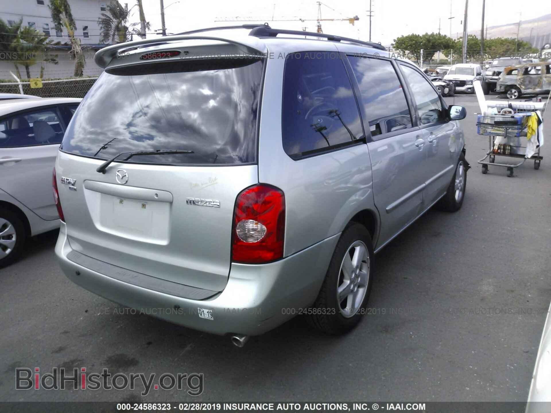 2003 MAZDA MPV - VIN: JM3LW28J930365762 - Фото 4