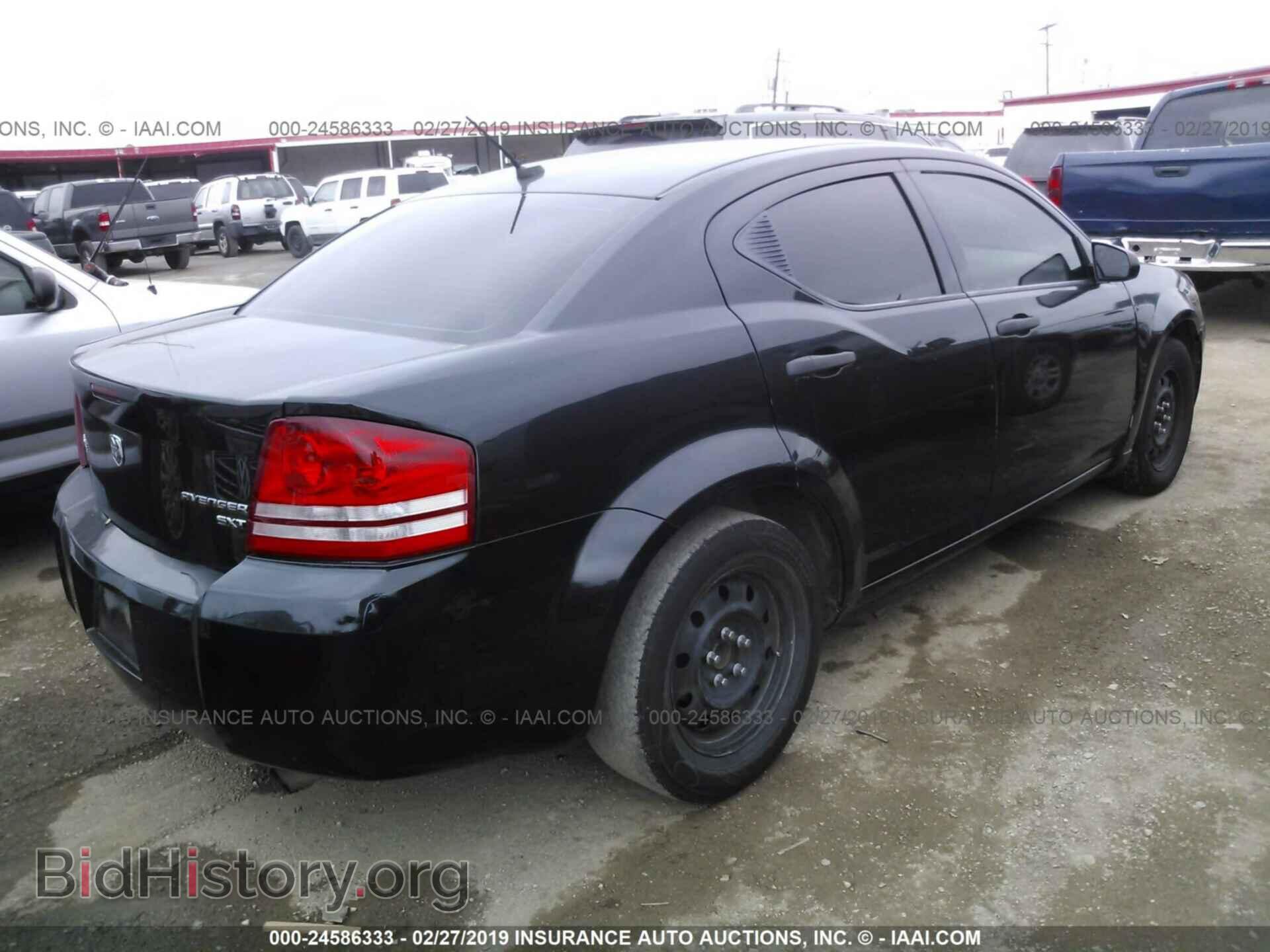 2010 DODGE AVENGER - VIN: 1B3CC4FD8AN190383 - Фото 4