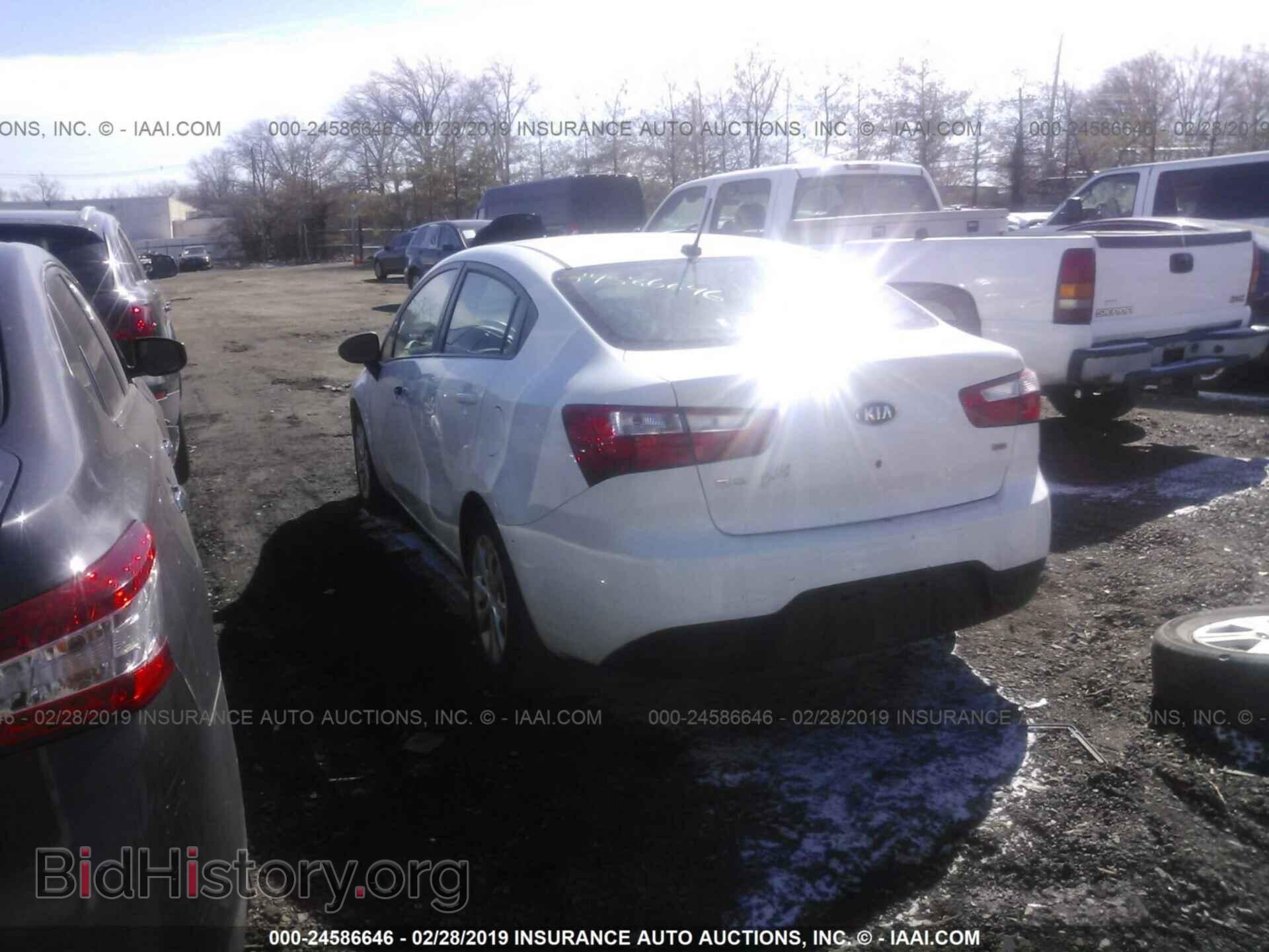 2014 KIA RIO - VIN: KNADM4A31E6408899 - Фото 3