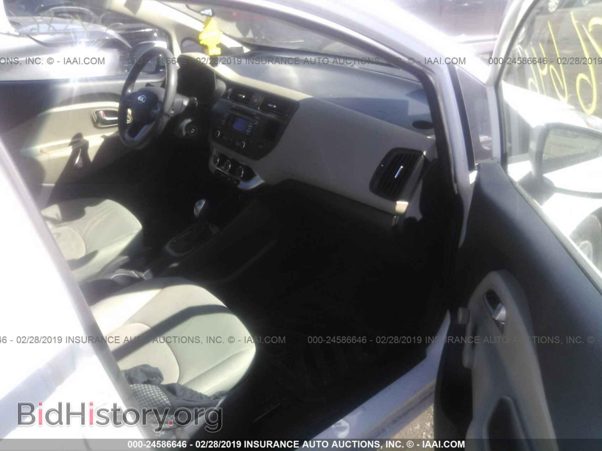 2014 KIA RIO - VIN: KNADM4A31E6408899 - Фото 5