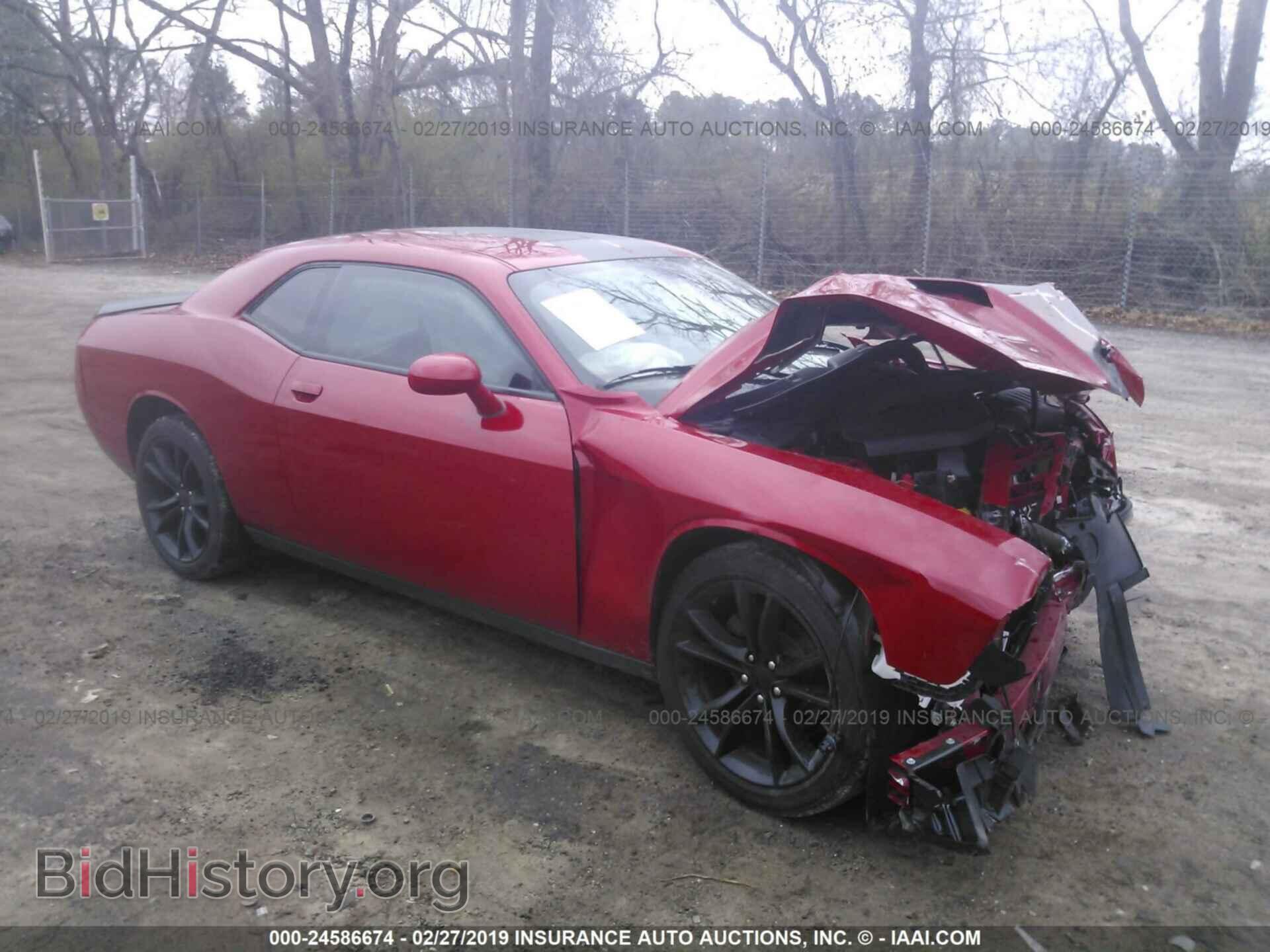 Photo 2C3CDZAG3GH349648 - DODGE CHALLENGER 2016