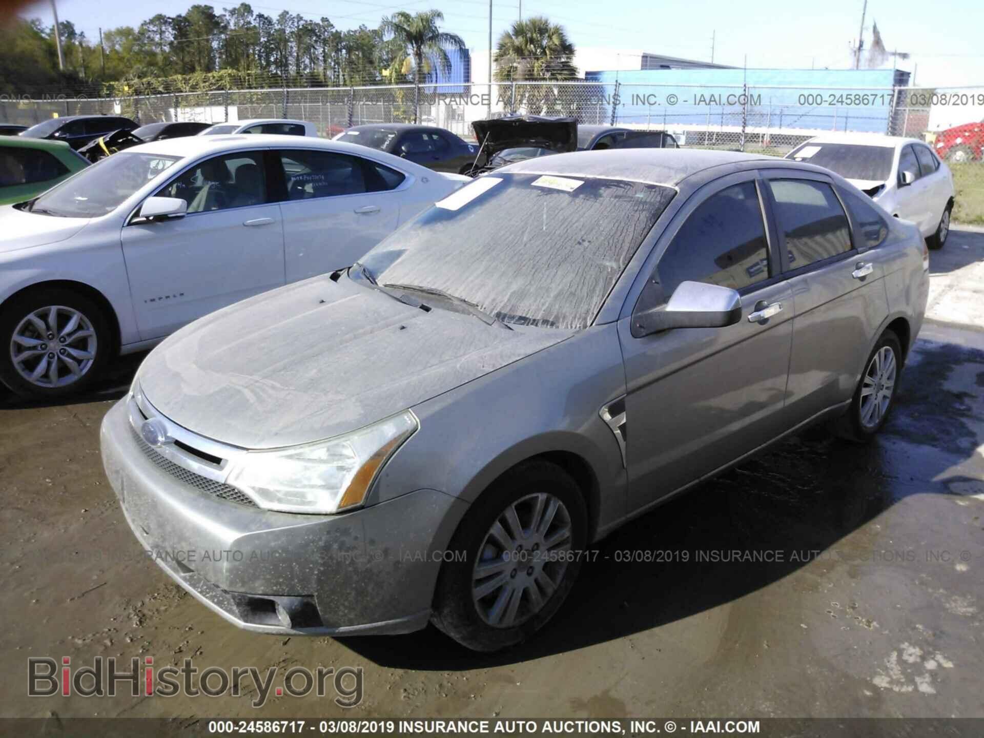 2008 FORD FOCUS - VIN: 1FAHP35N88W295853 - Фото 2