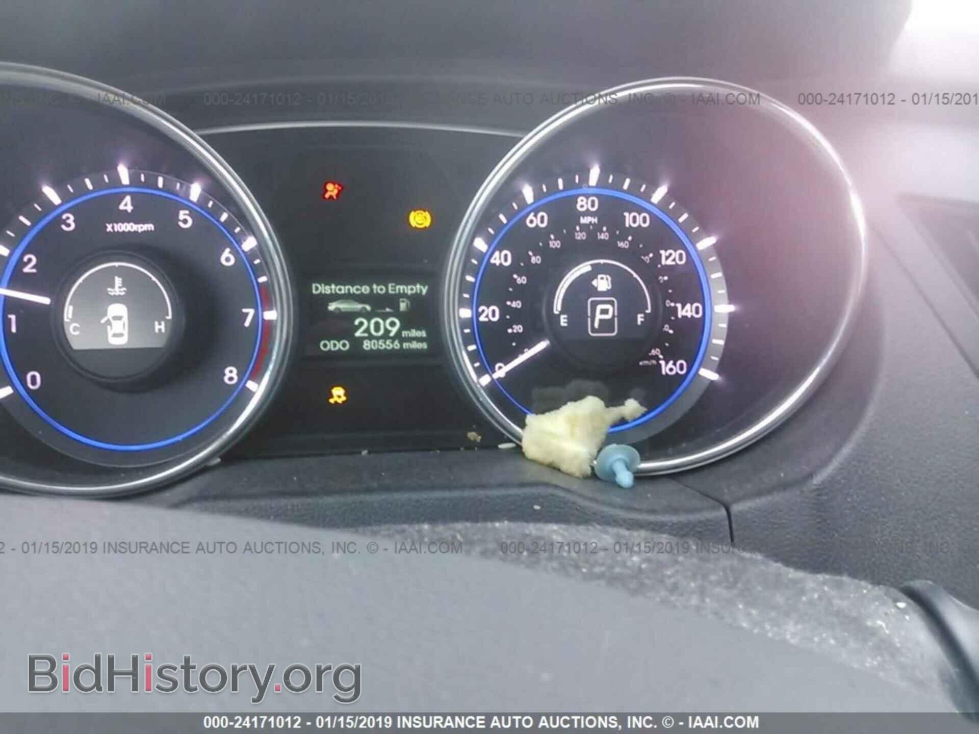 2014 HYUNDAI SONATA - VIN: 5NPEB4AC5EH898010 - Фото 7
