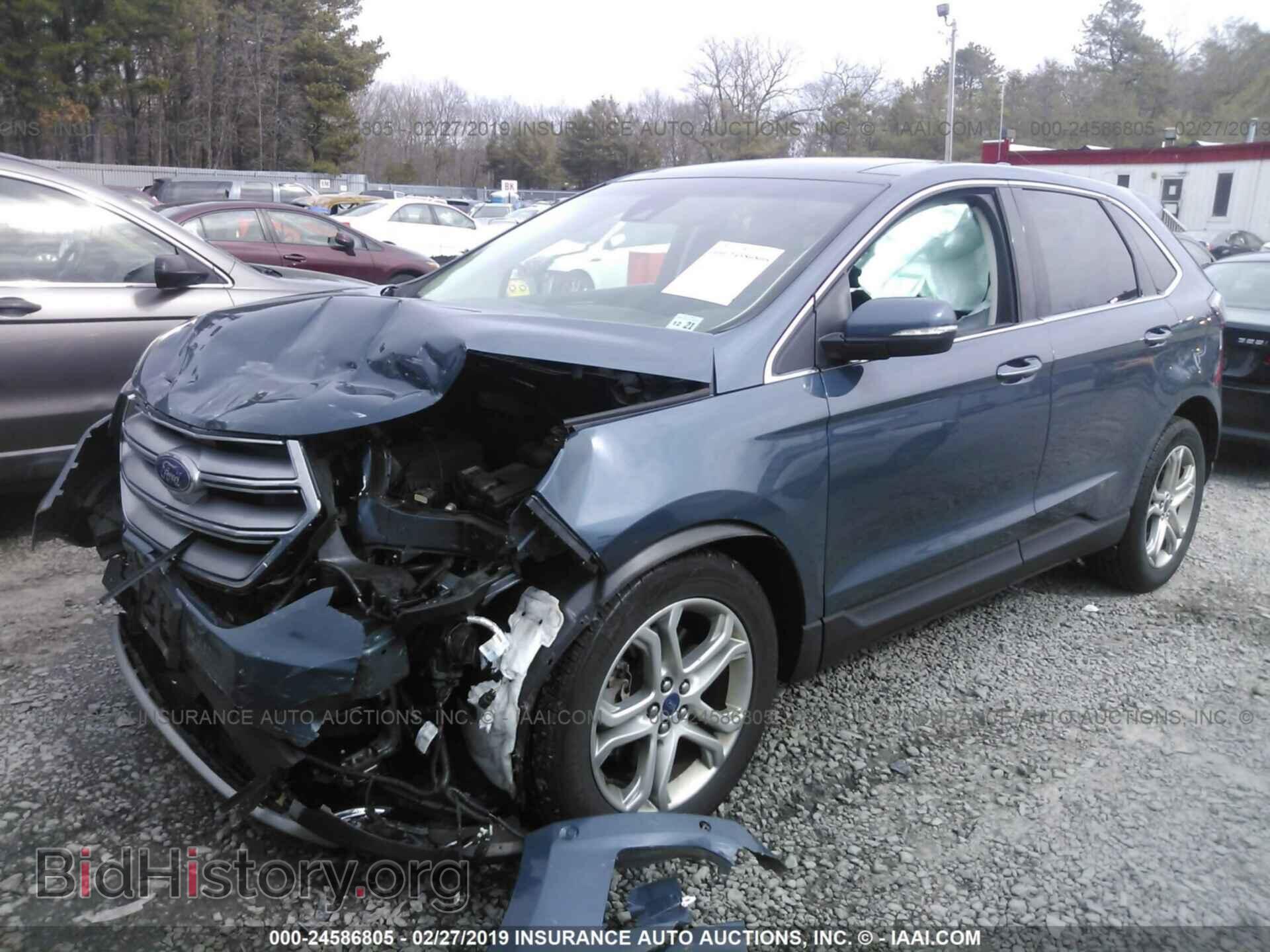 2016 FORD EDGE - VIN: 2FMPK4K93GBC62367 - Photo 2