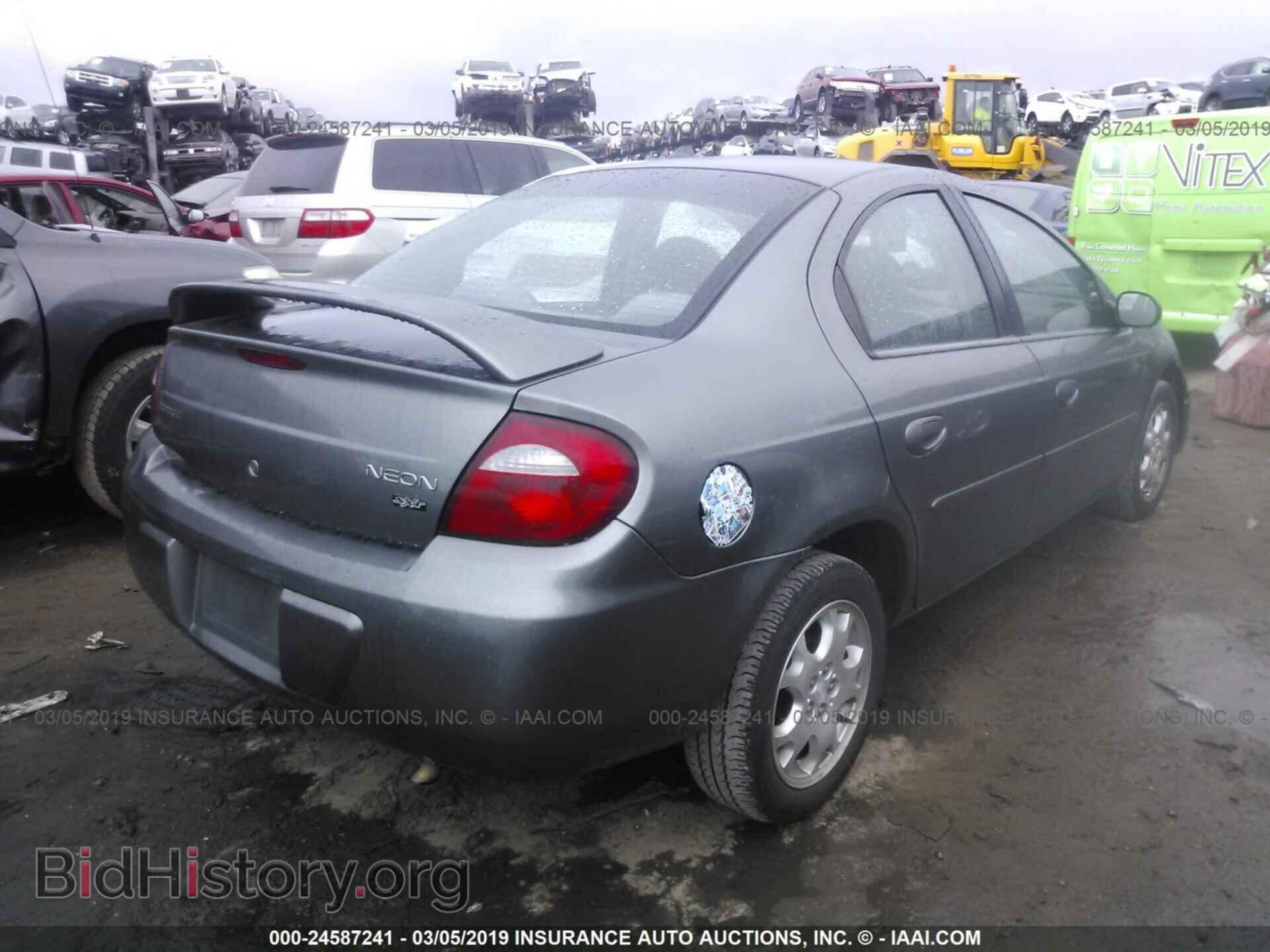 2005 DODGE NEON - VIN: 1B3ES56C45D209628 - Фото 4