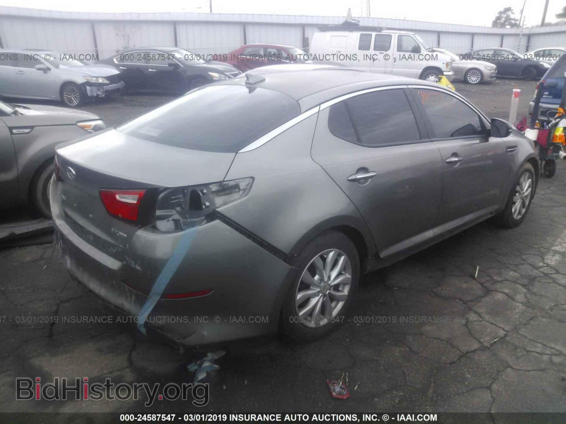 2015 KIA OPTIMA - VIN: 5XXGN4A78FG351720 - Photo 4
