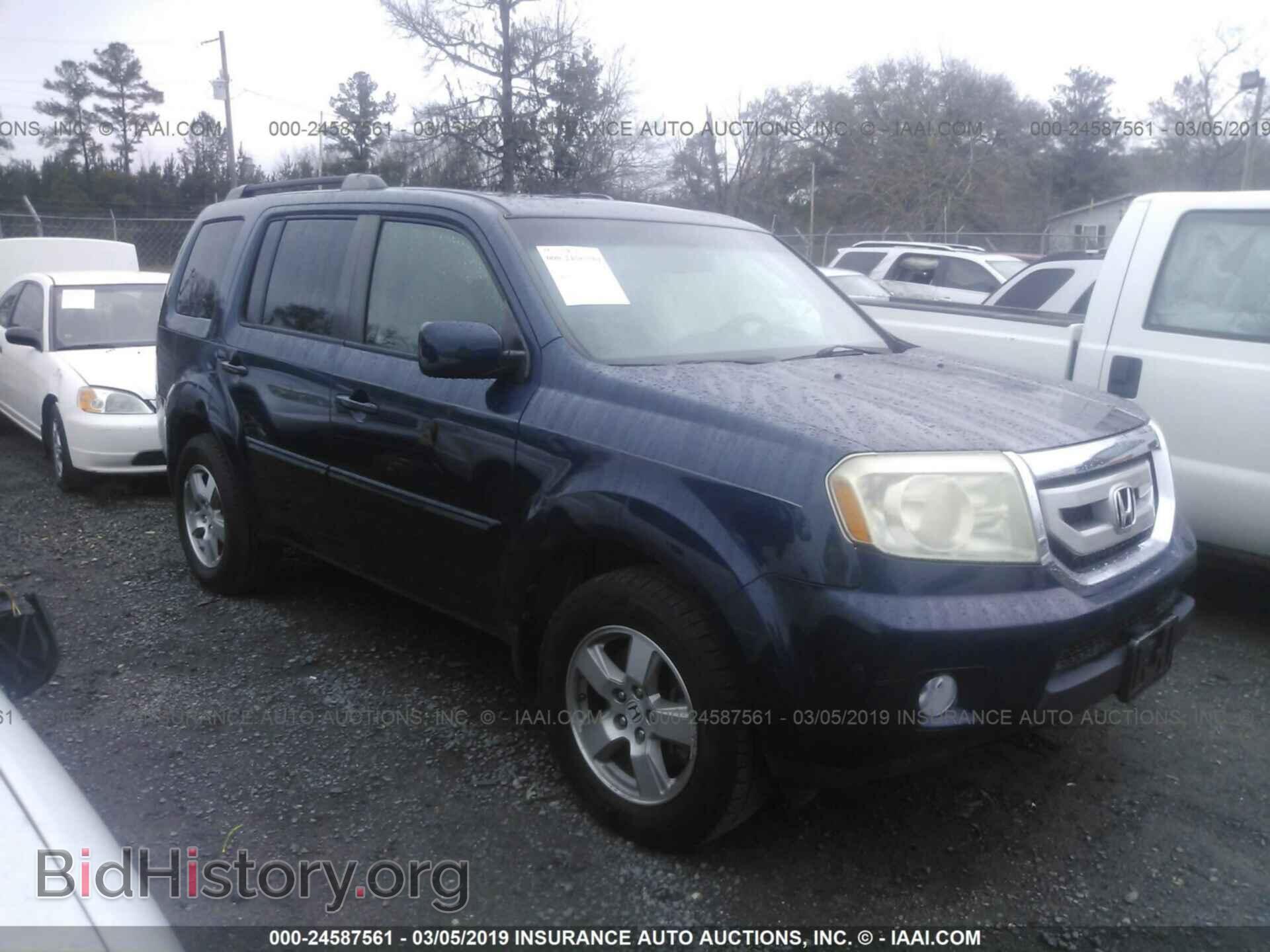 Фотография 5FNYF3H63BB014166 - HONDA PILOT 2011