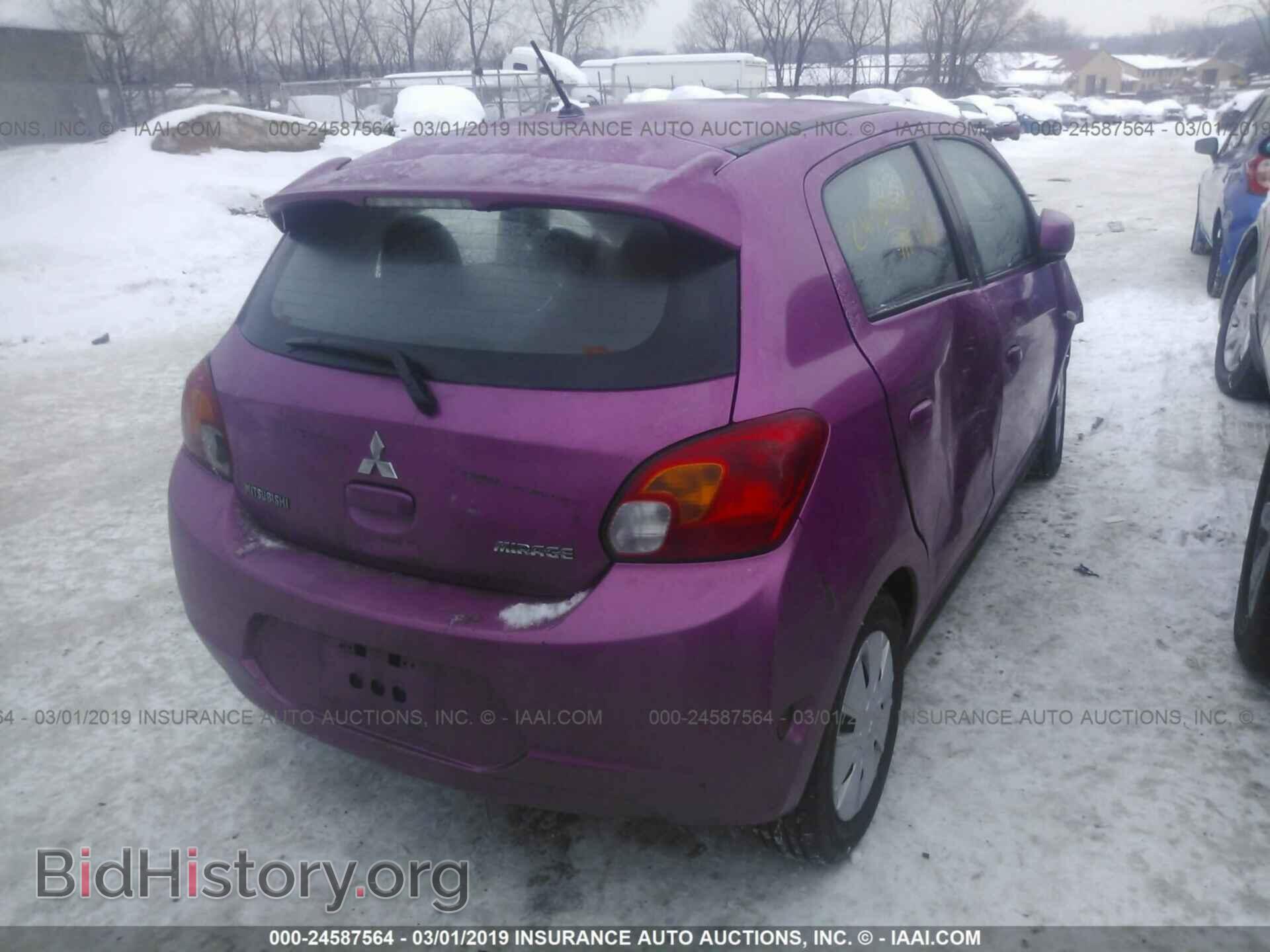 2015 MITSUBISHI MIRAGE - VIN: ML32A3HJ1FH060757 - Фото 4