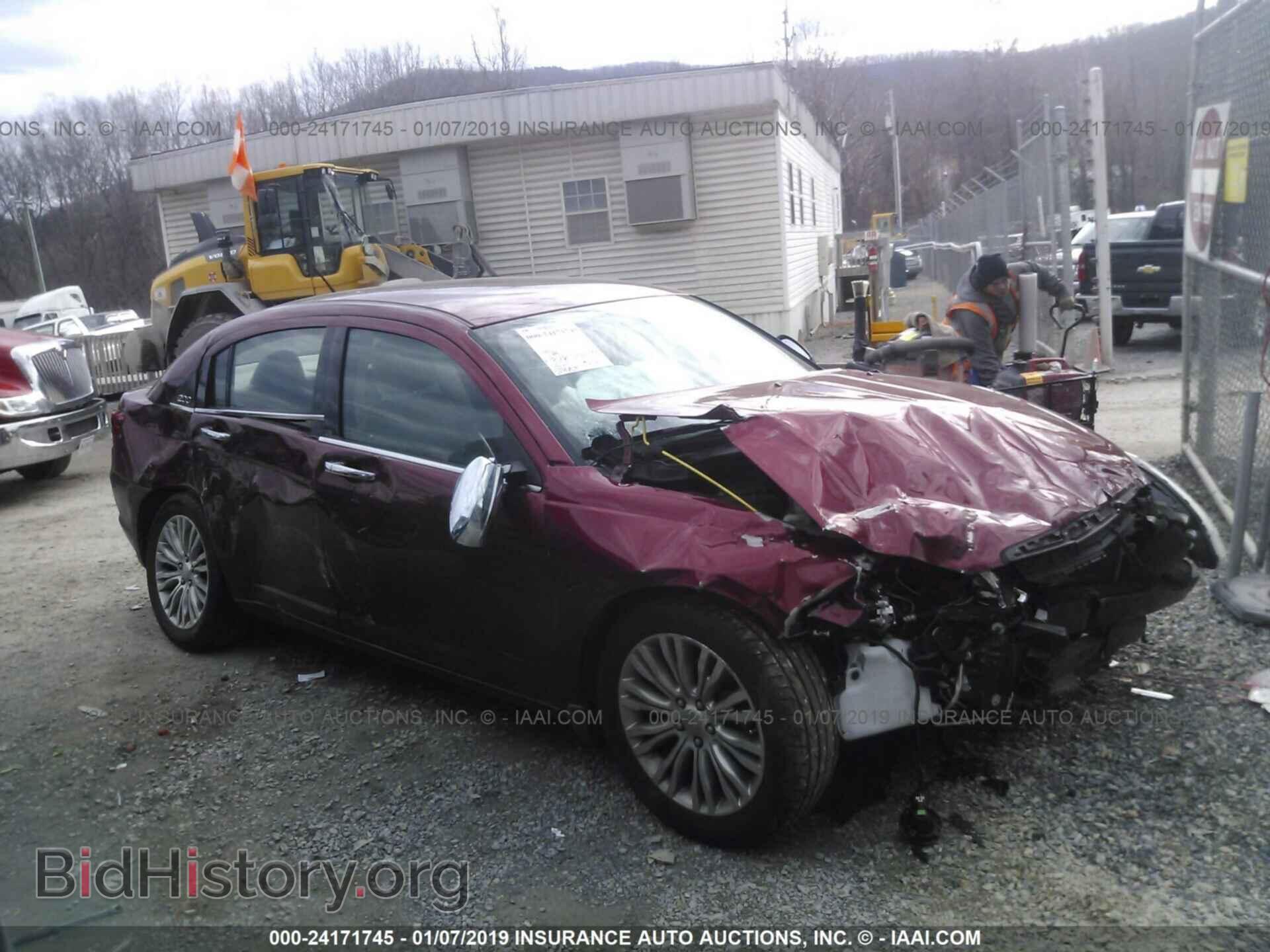 Фотография 1C3CCBCB6CN283609 - CHRYSLER 200 2012