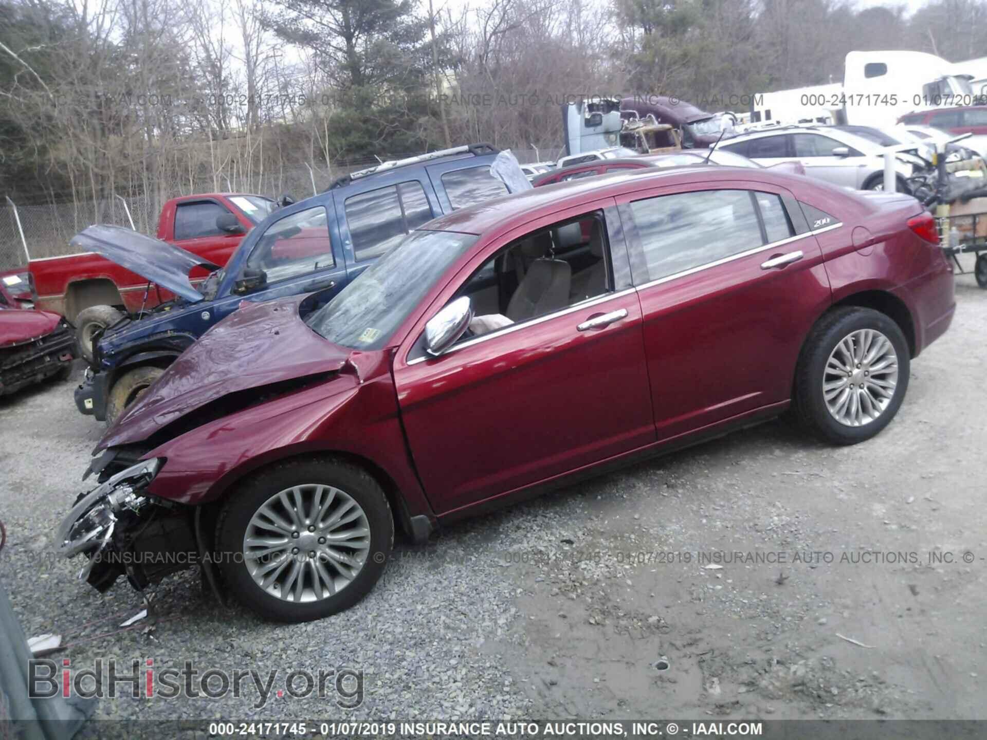 2012 CHRYSLER 200 - VIN: 1C3CCBCB6CN283609 - Photo 2