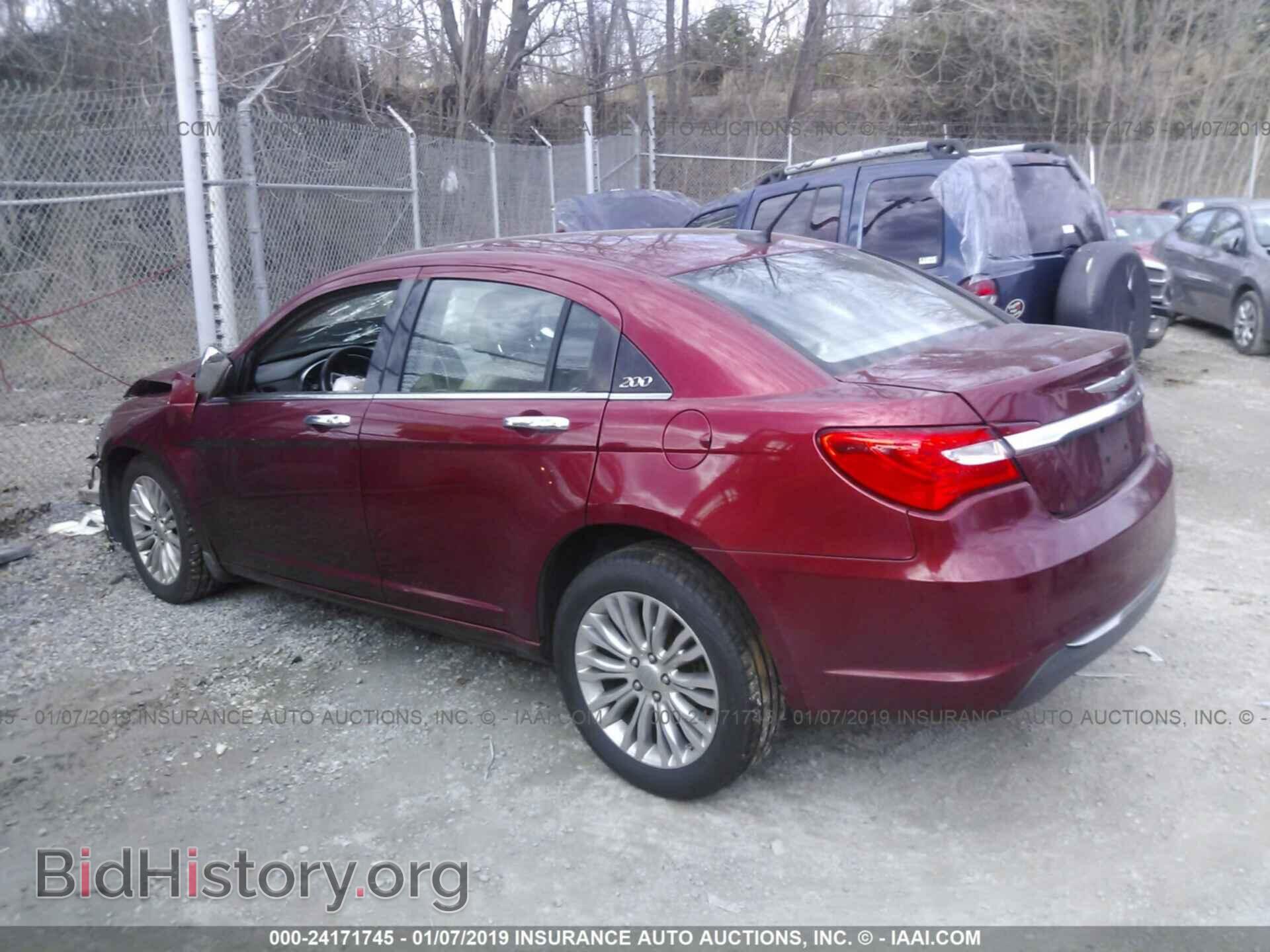 2012 CHRYSLER 200 - VIN: 1C3CCBCB6CN283609 - Photo 3