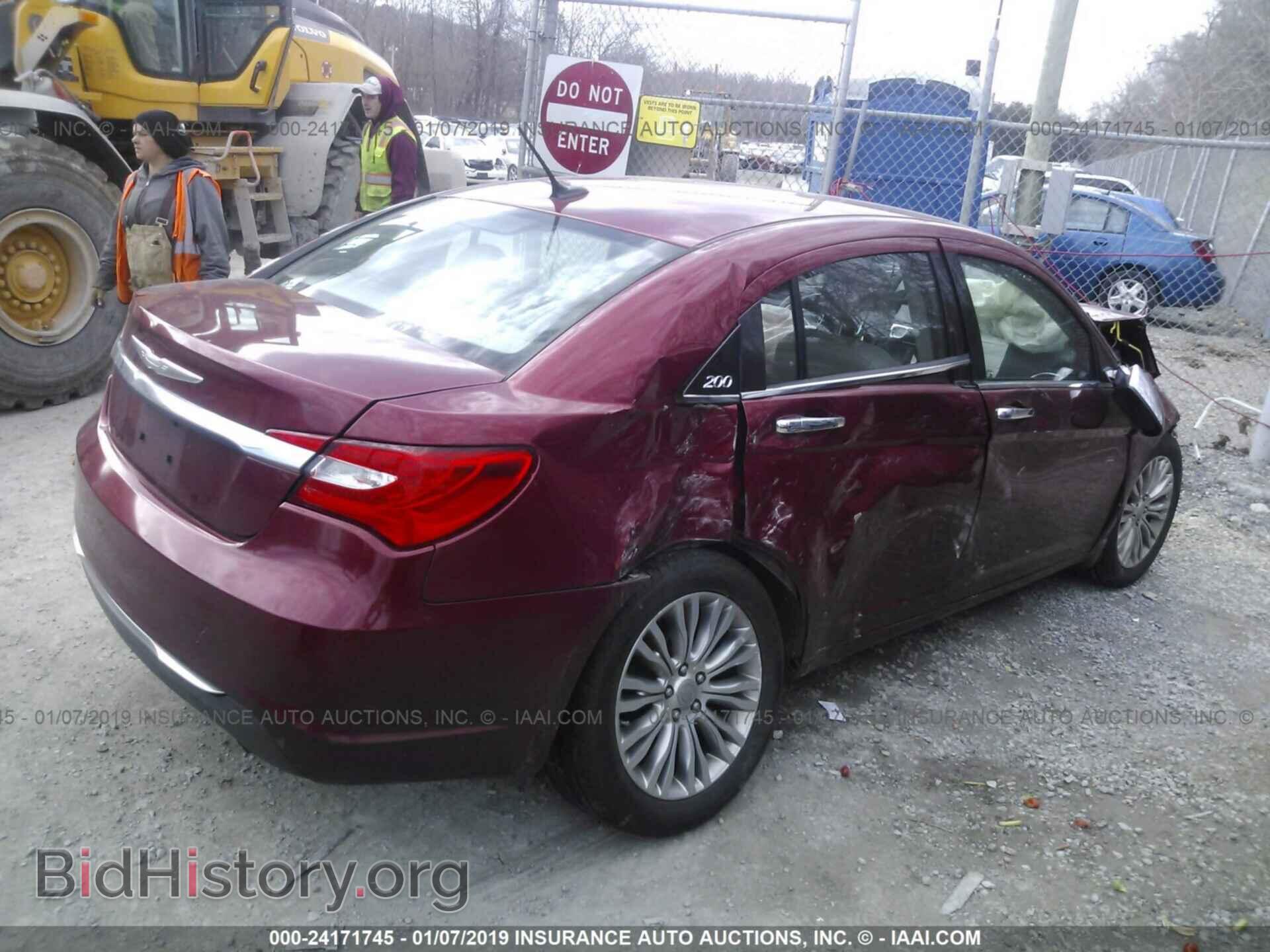 2012 CHRYSLER 200 - VIN: 1C3CCBCB6CN283609 - Photo 4