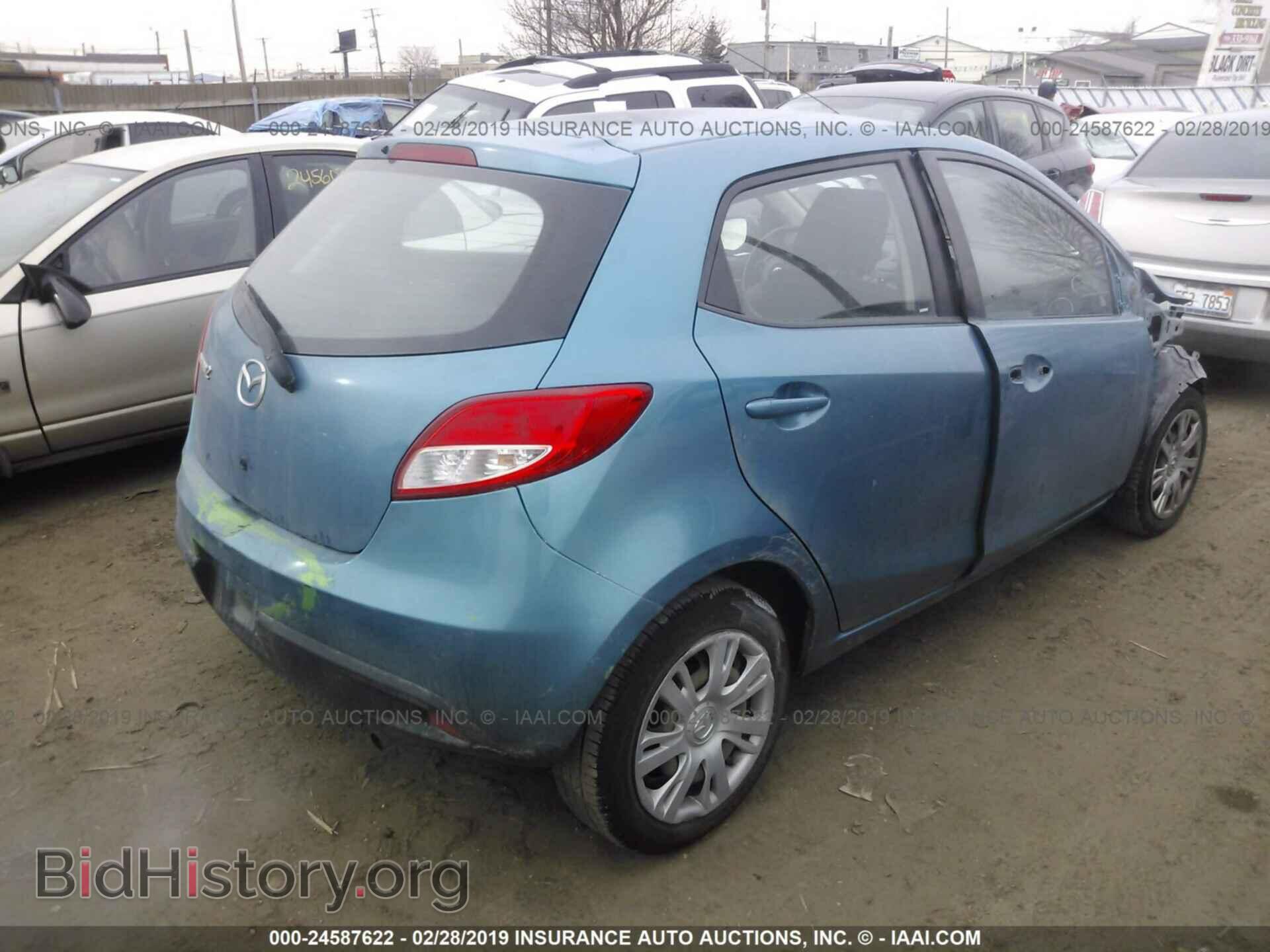 2012 MAZDA MAZDA2 - VIN: JM1DE1KY4C0142612 - Photo 4