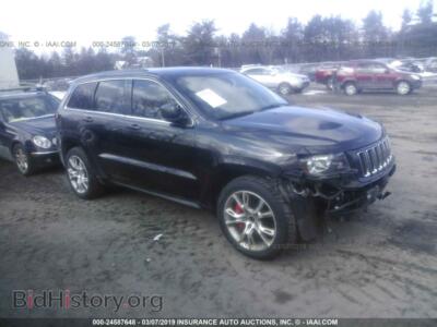 2013 Jeep GRAND CHEROKEE SRT-8, черный — VIN 1C4RJFDJ3DC626494, IAAI