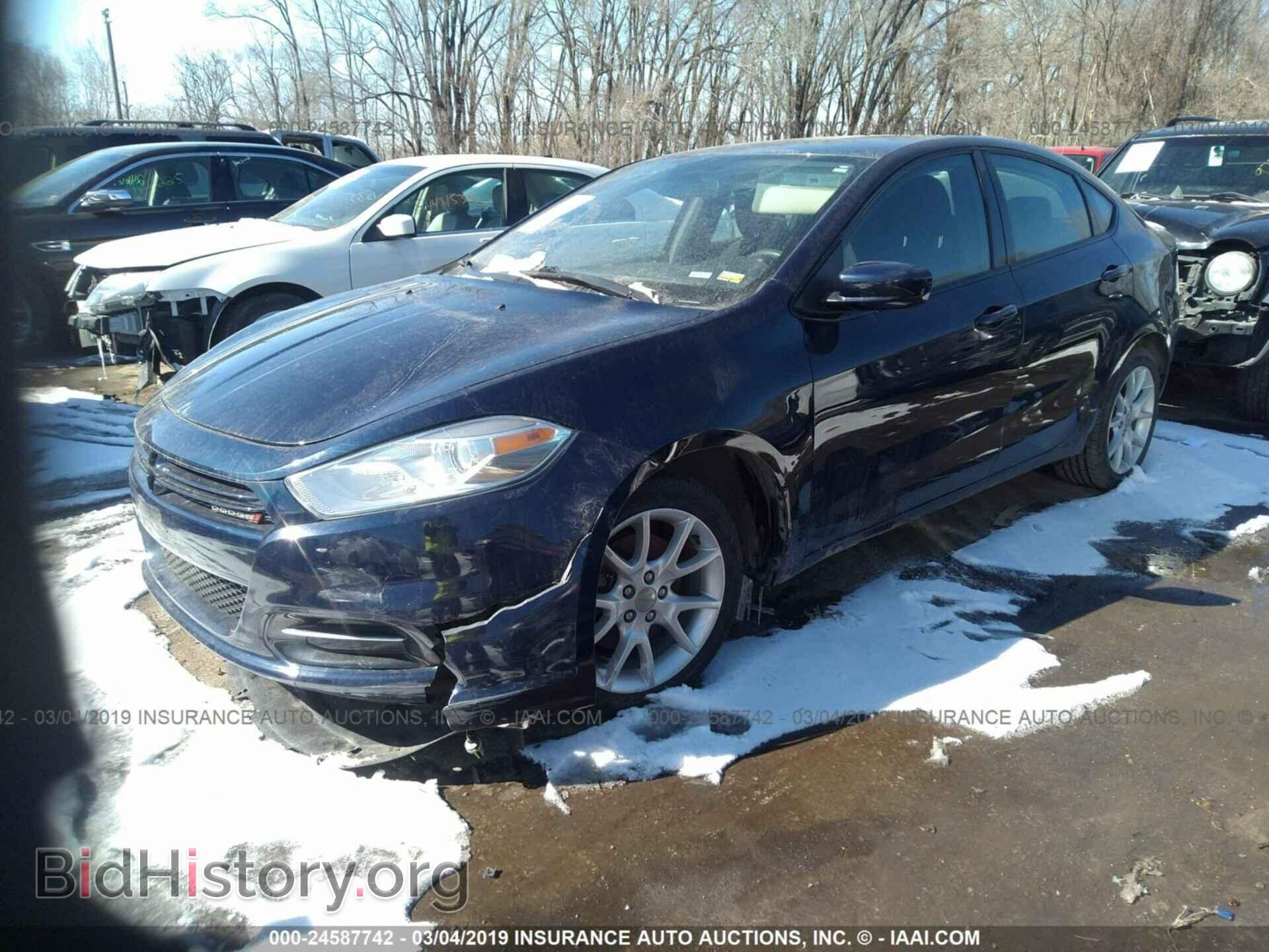 2013 DODGE DART - VIN: 1C3CDFBA7DD315584 - Фото 2