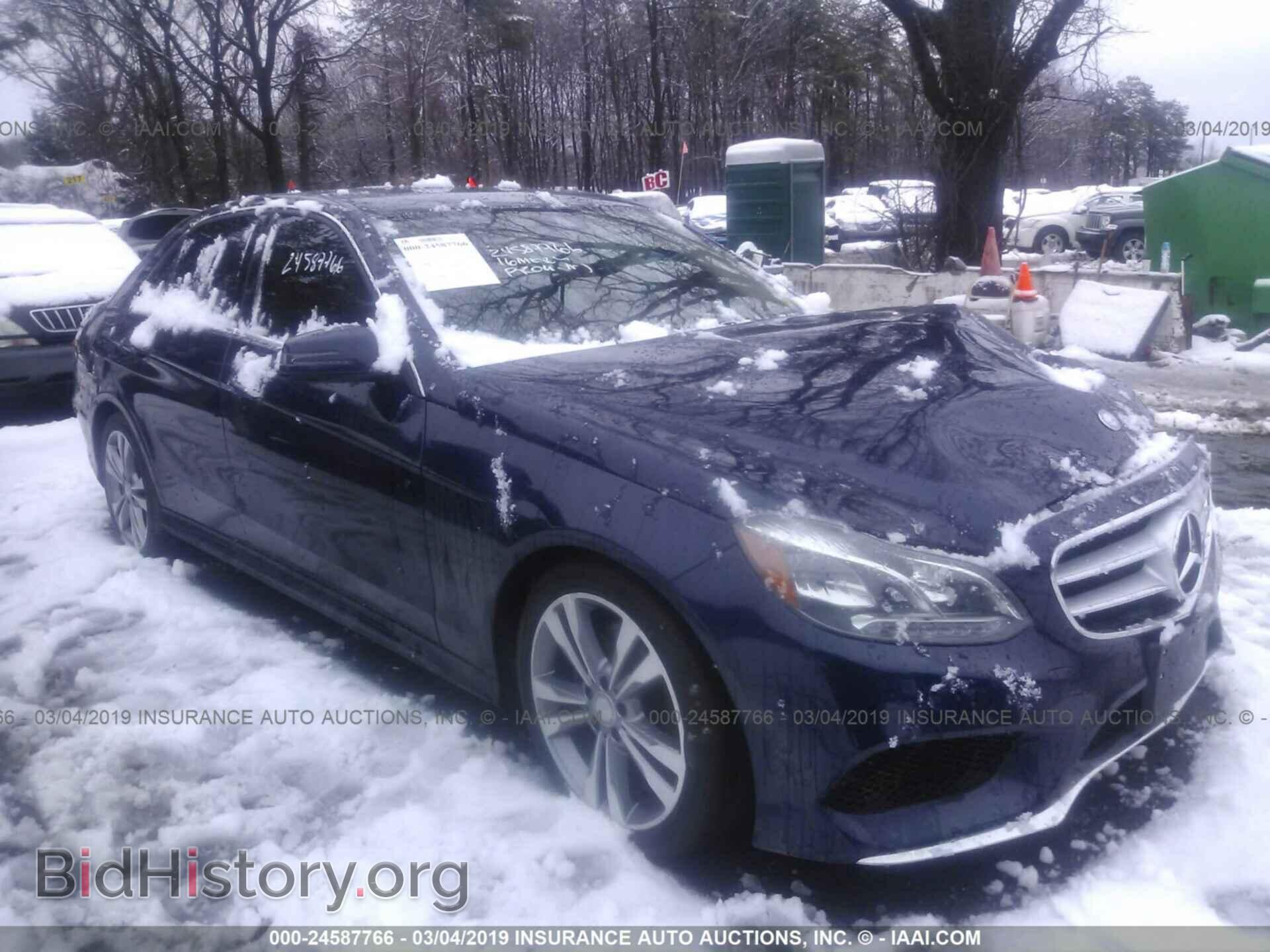 Photo WDDHF8JB4GB234212 - MERCEDES-BENZ E 2016
