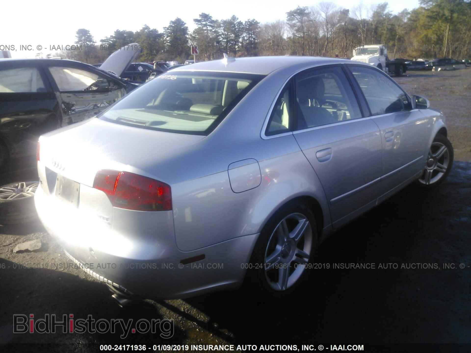 2007 AUDI A4 - VIN: WAUDF78EX7A046980 - Фото 4