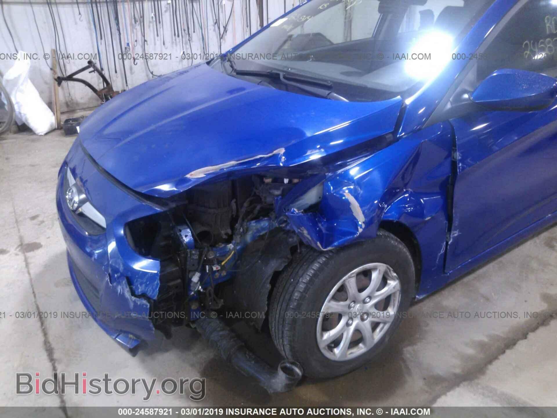 2013 HYUNDAI ACCENT - VIN: KMHCT4AE3DU485976 - Фото 6