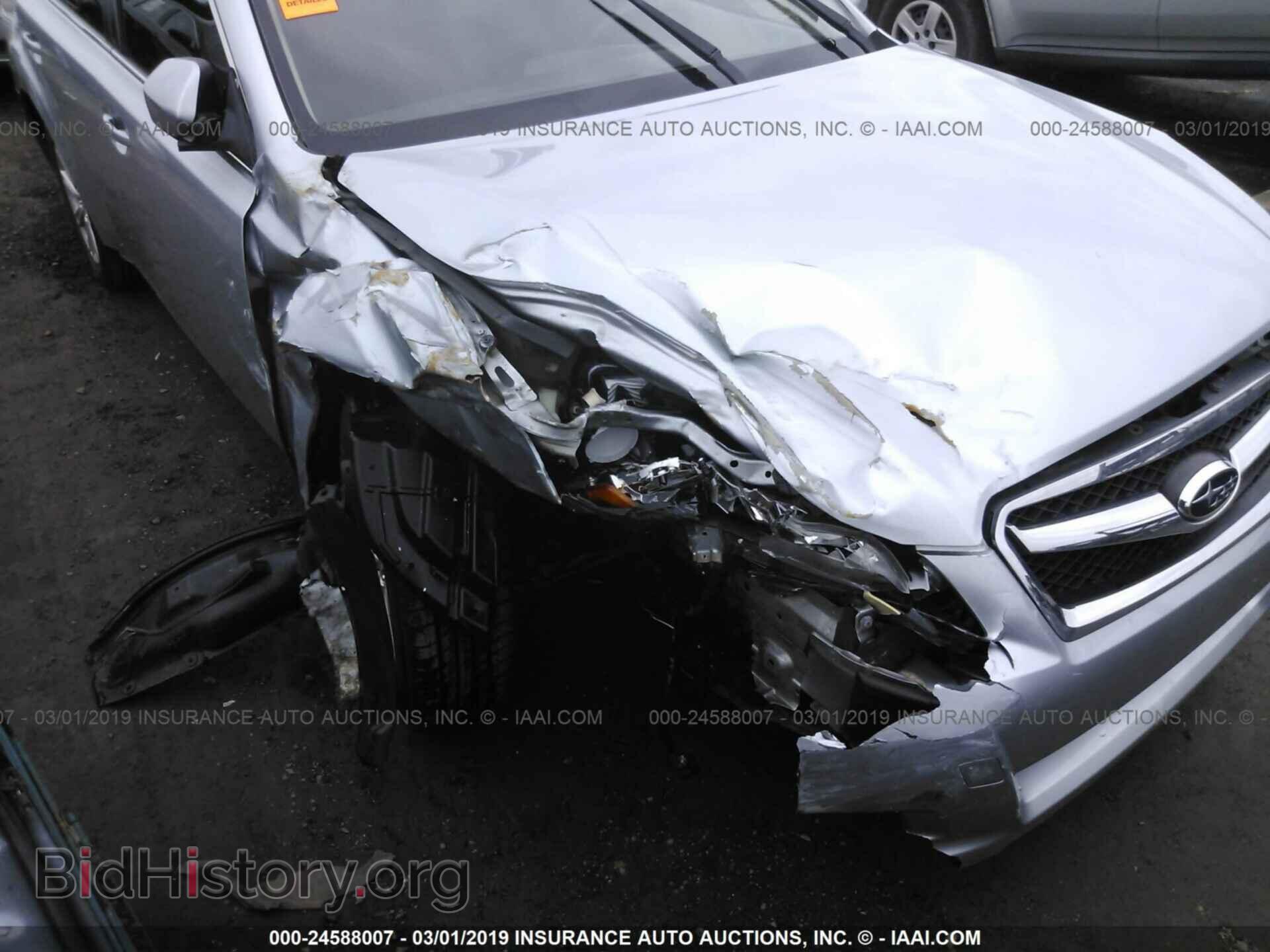 2012 SUBARU LEGACY - VIN: 4S3BMBA60C3036317 - Фото 6