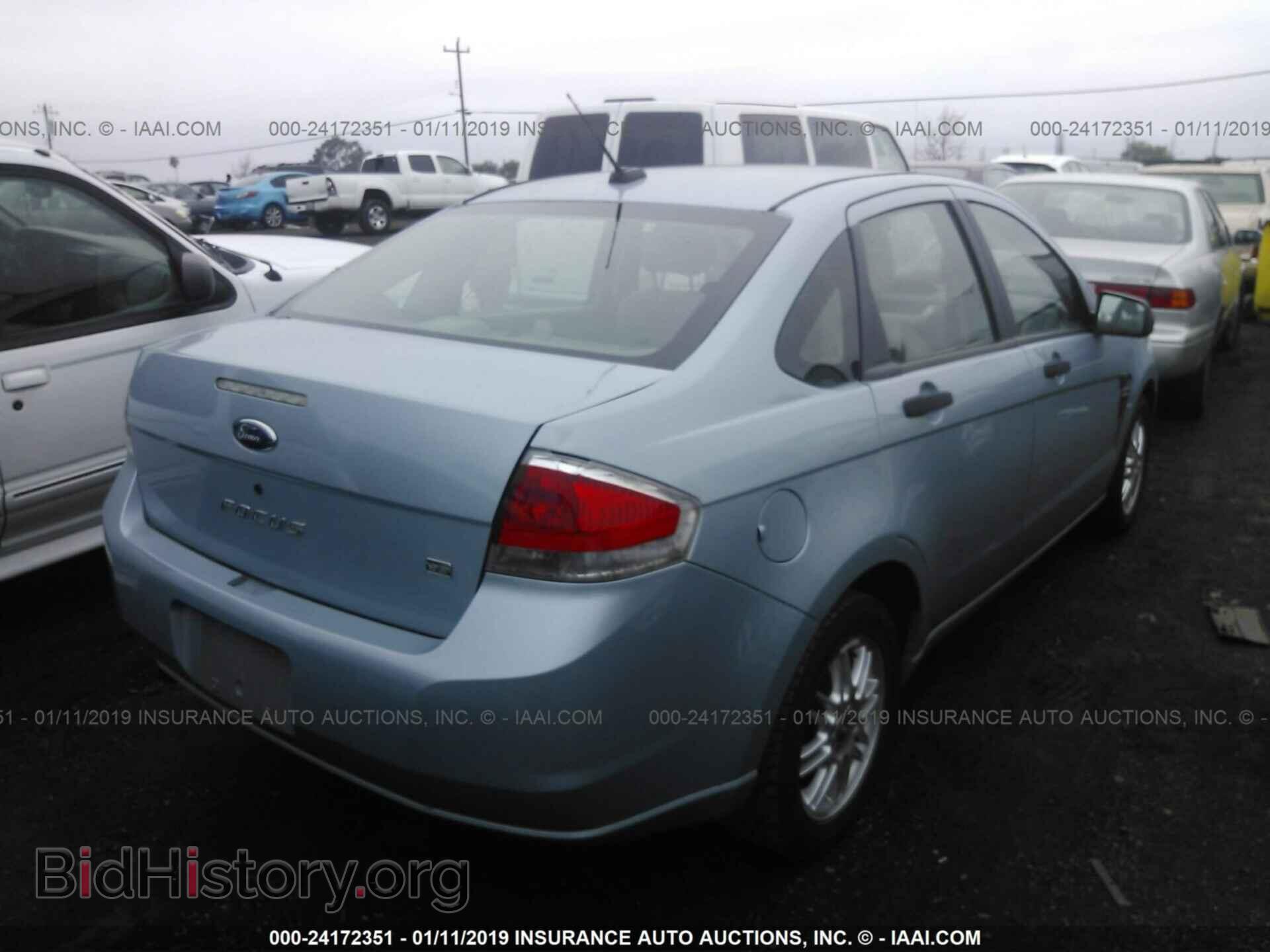 2008 FORD FOCUS - VIN: 1FAHP35N28W135015 - Фото 4