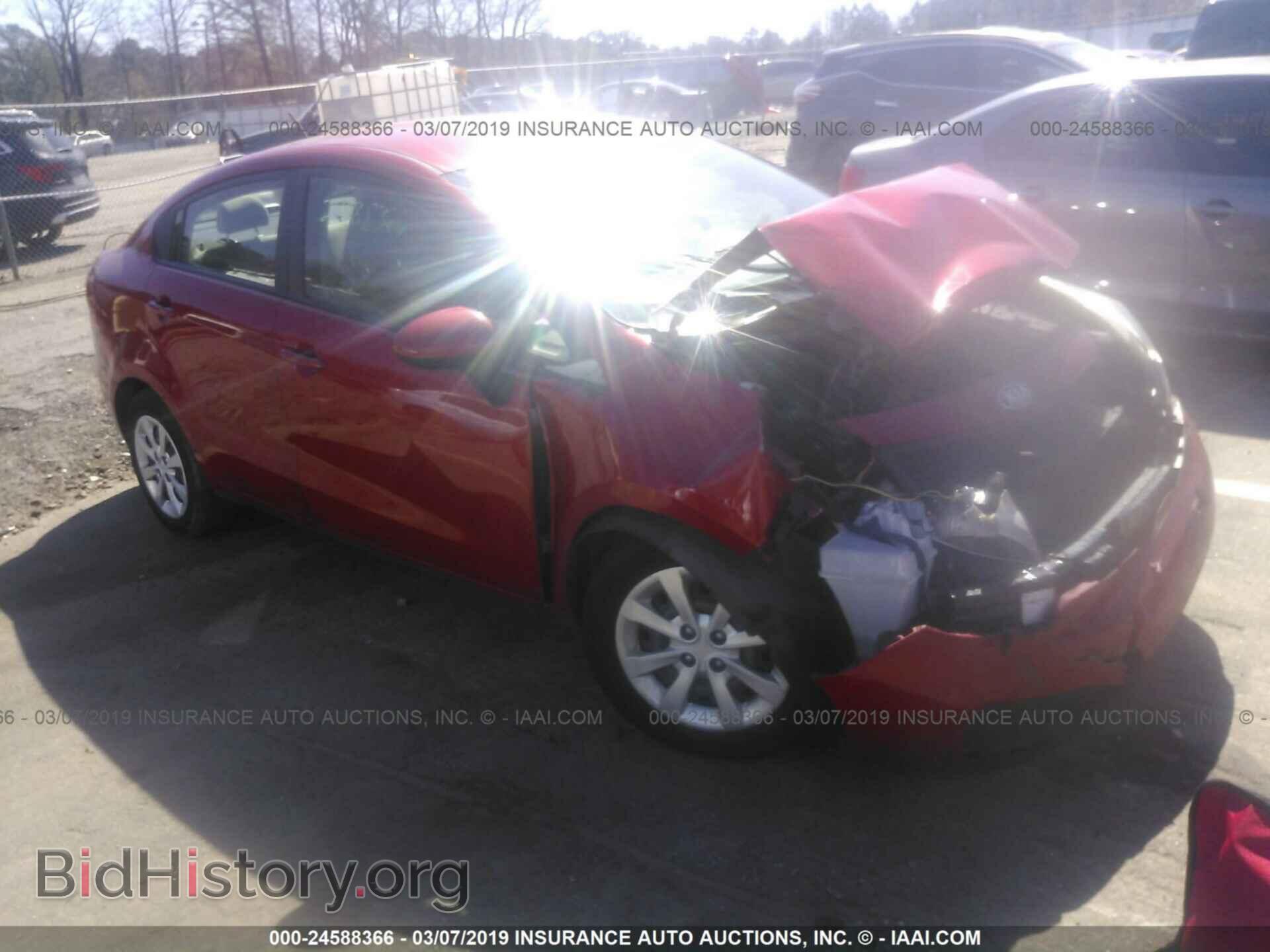 Фотография KNADM4A30E6387656 - KIA RIO 2014