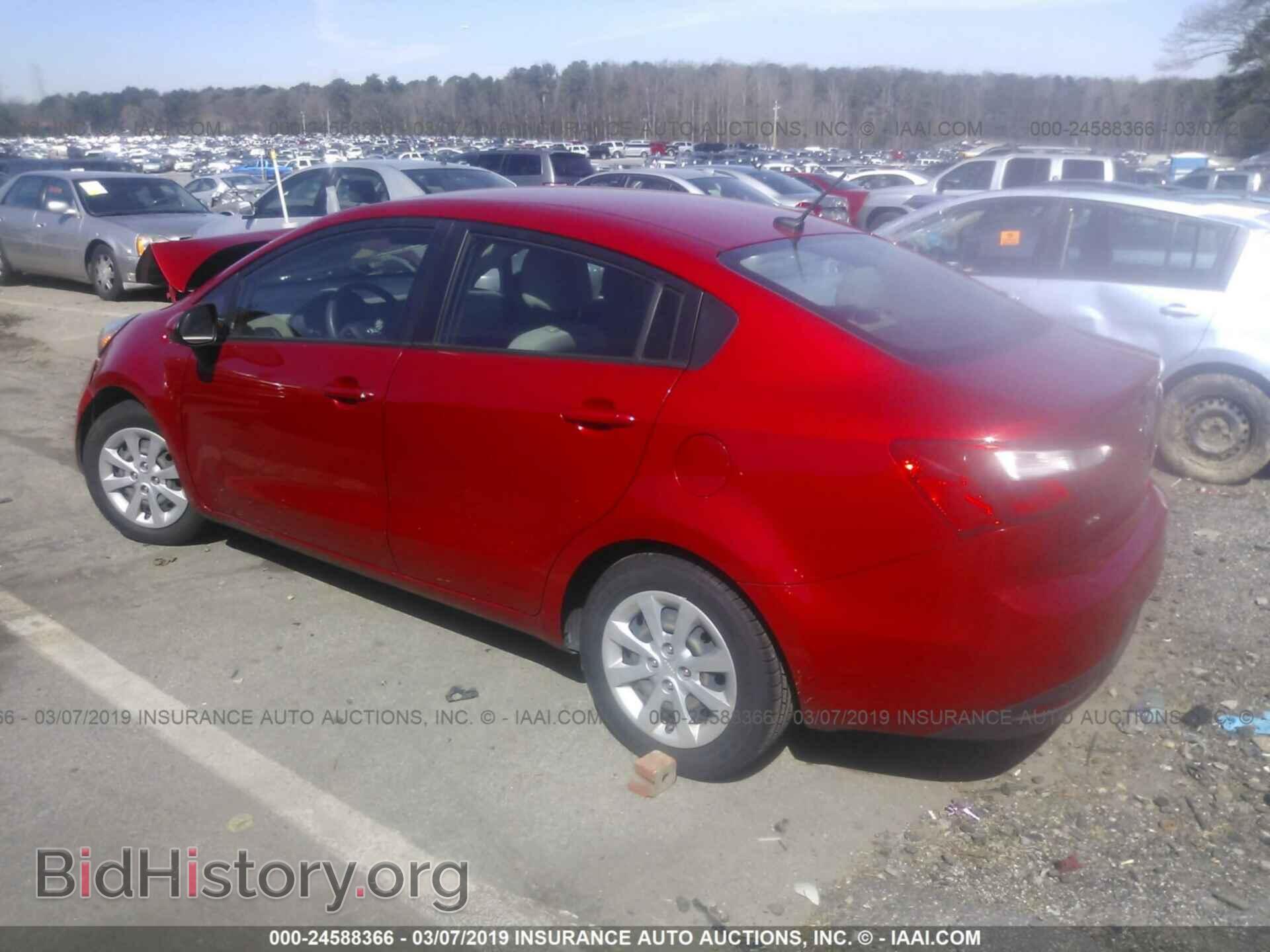 2014 KIA RIO - VIN: KNADM4A30E6387656 - Фото 3