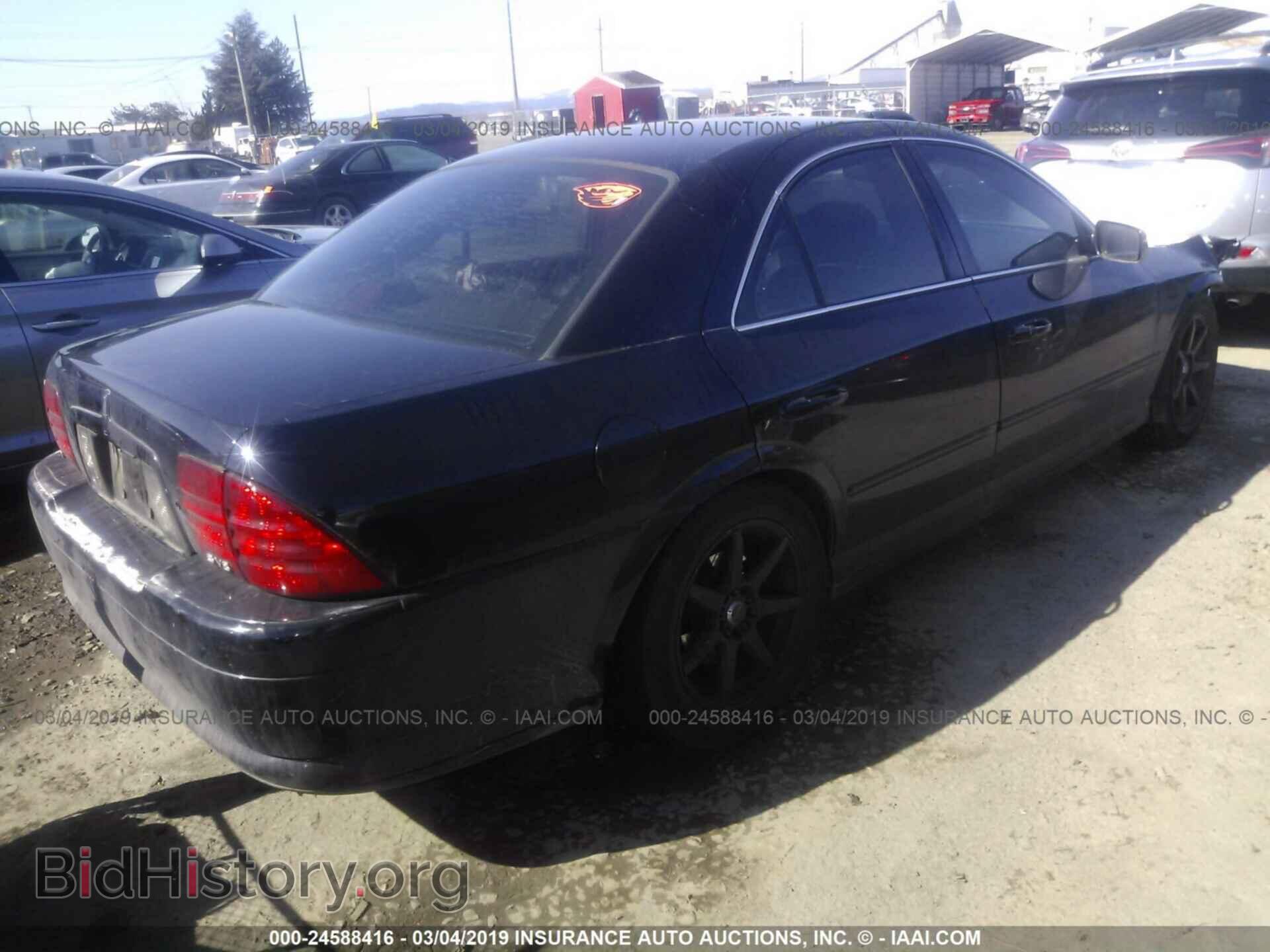 2002 LINCOLN LS - VIN: 1LNHM87A42Y676214 - Фото 4