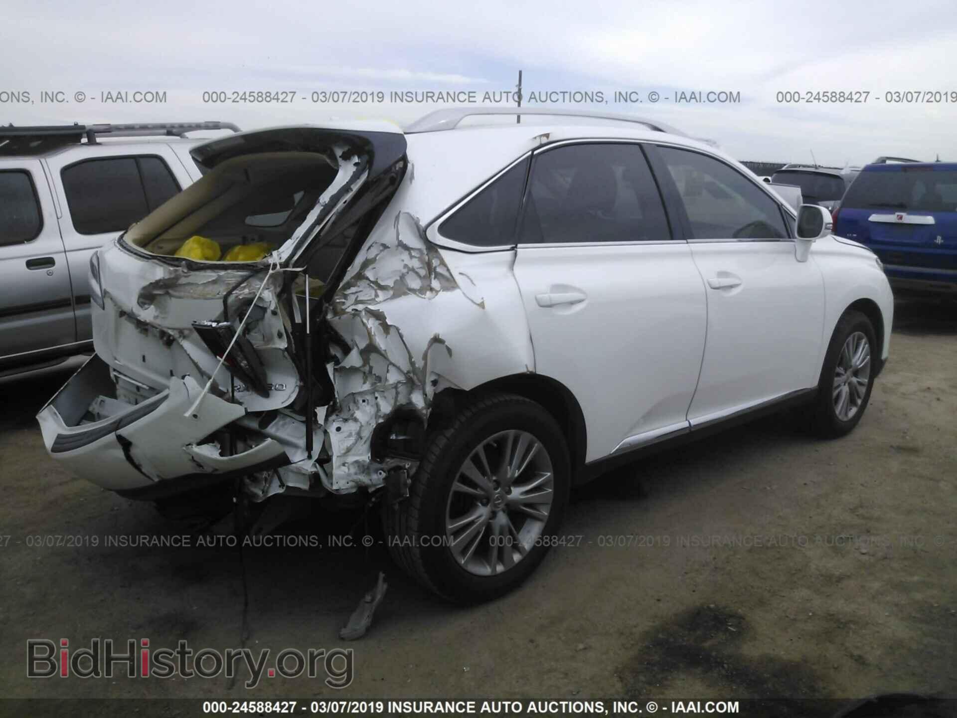 2013 LEXUS RX - VIN: 2T2ZK1BA7DC125601 - Фото 4