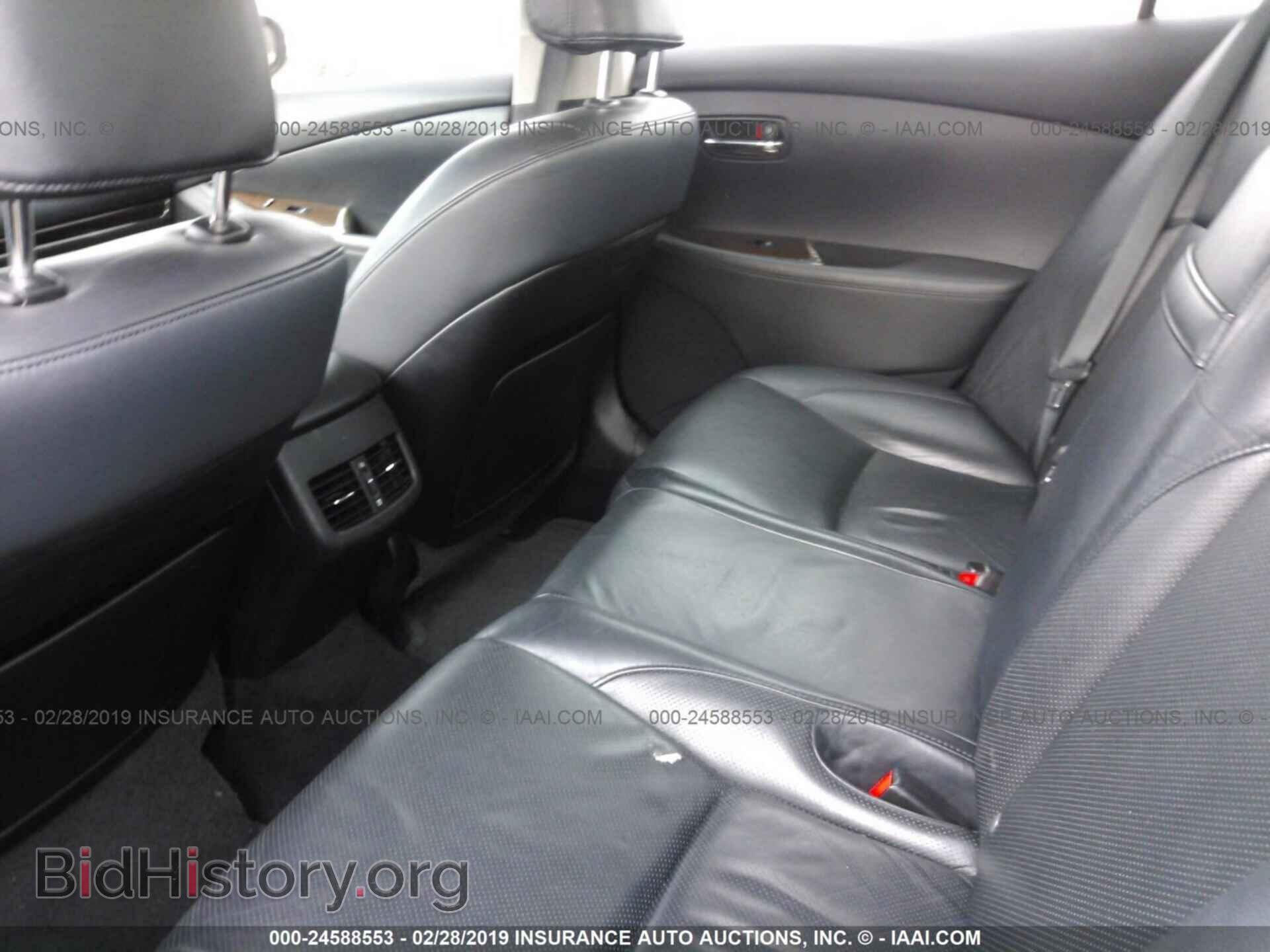 2011 LEXUS ES - VIN: JTHBK1EGXB2432292 - Фото 8