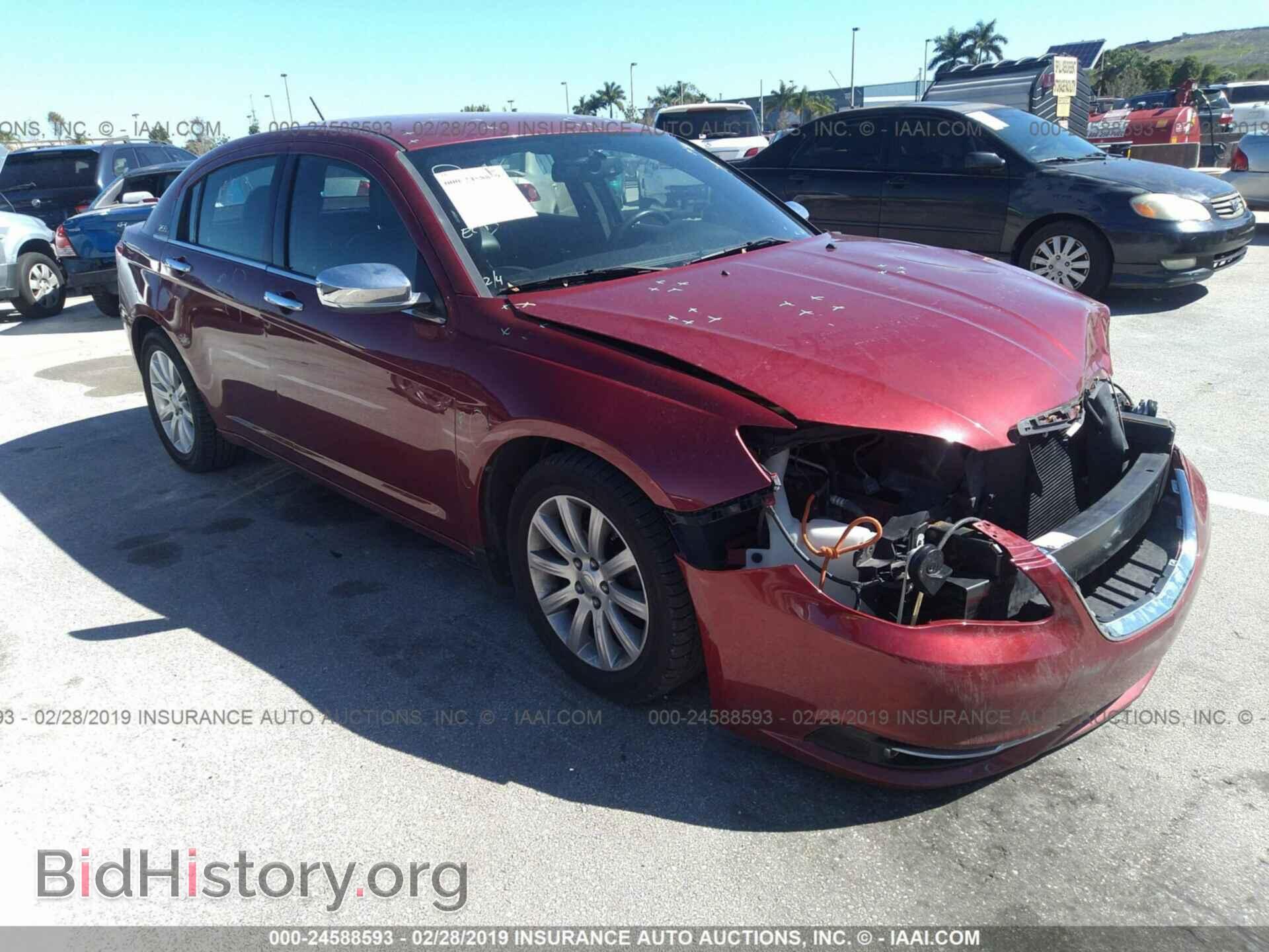 Photo 1C3CCBCG4DN579256 - CHRYSLER 200 2013