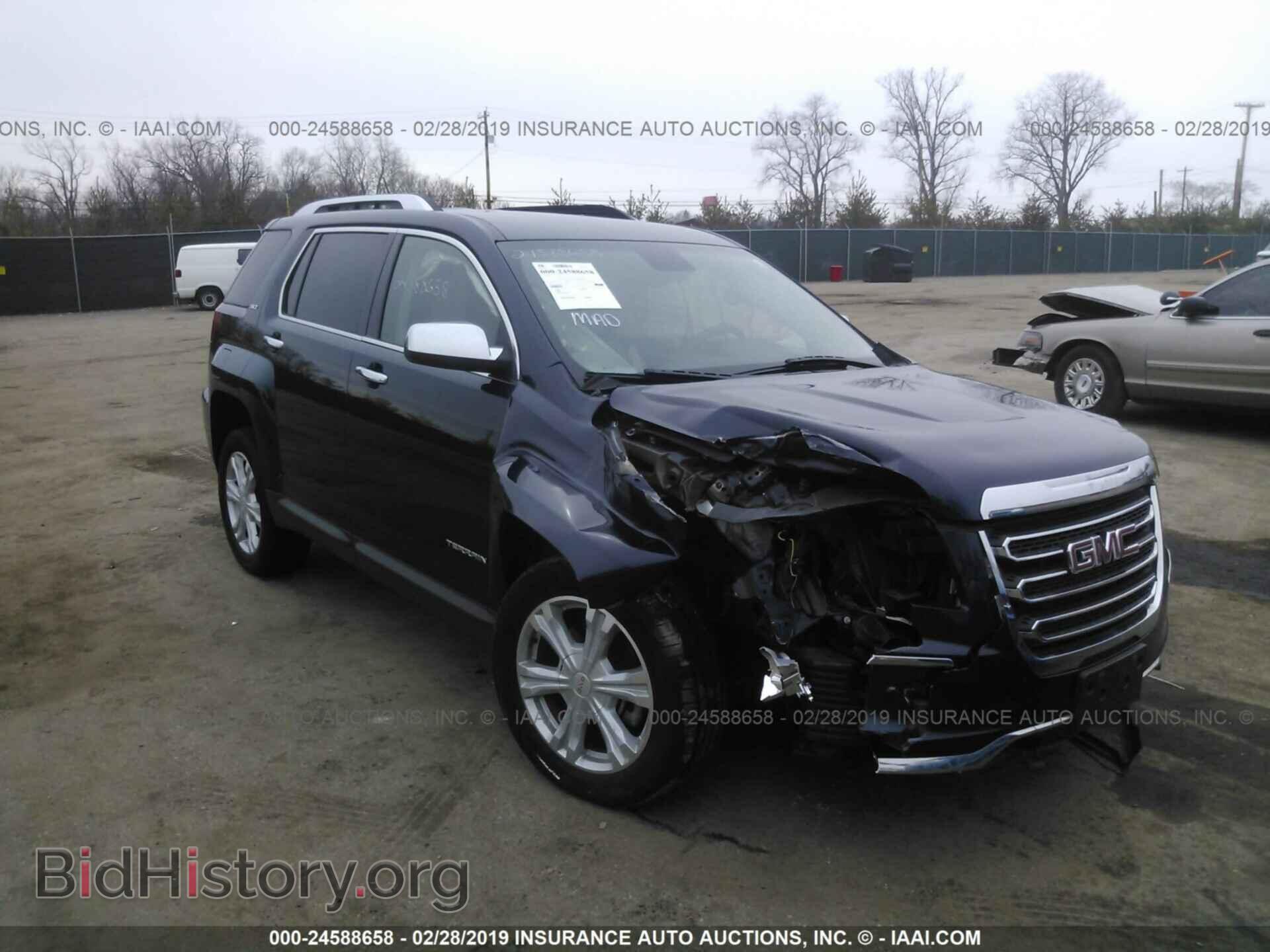 Фотография 2GKFLUE37G6312463 - GMC TERRAIN 2016