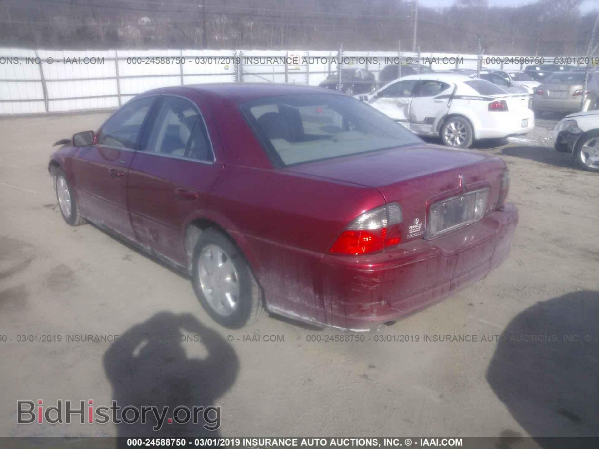 2004 LINCOLN LS - VIN: 1LNHM86SX4Y650276 - Фото 3